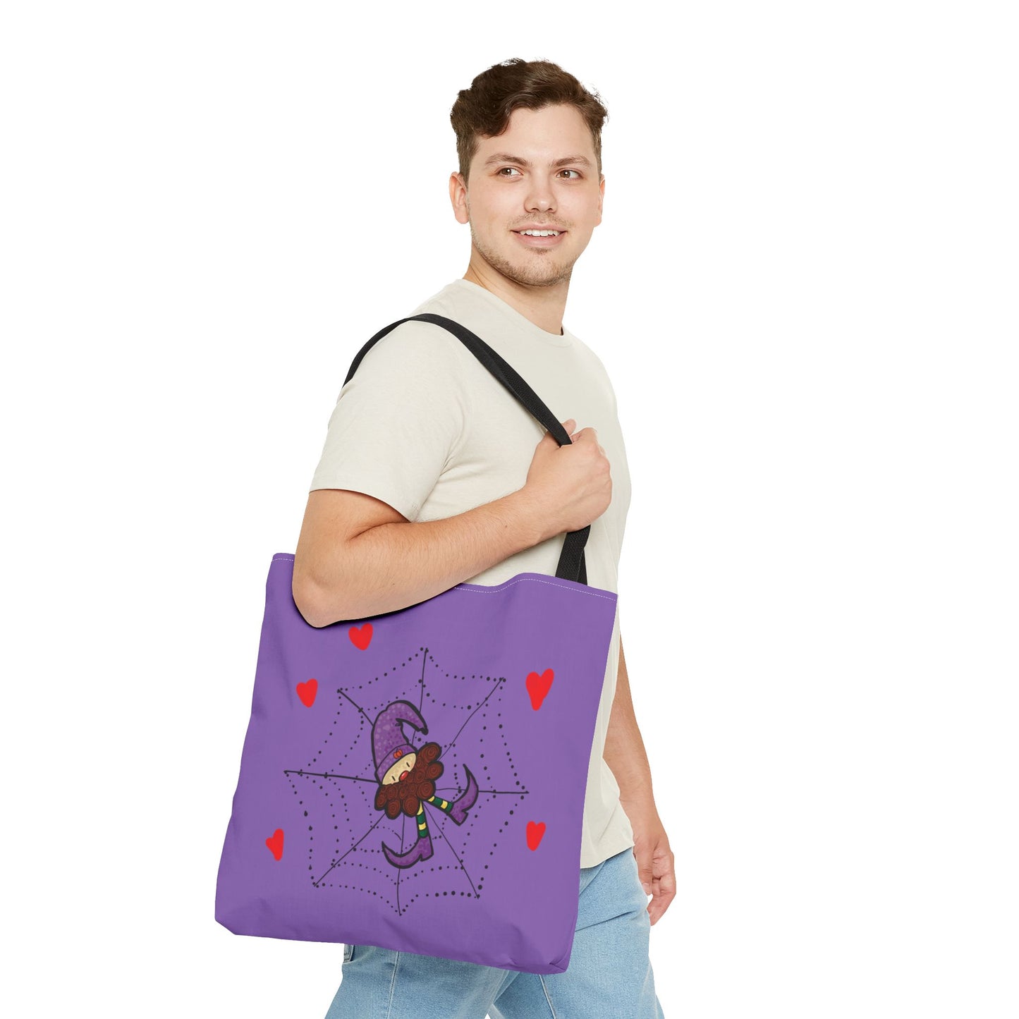 Web & elf Tote Bag (AOP)
