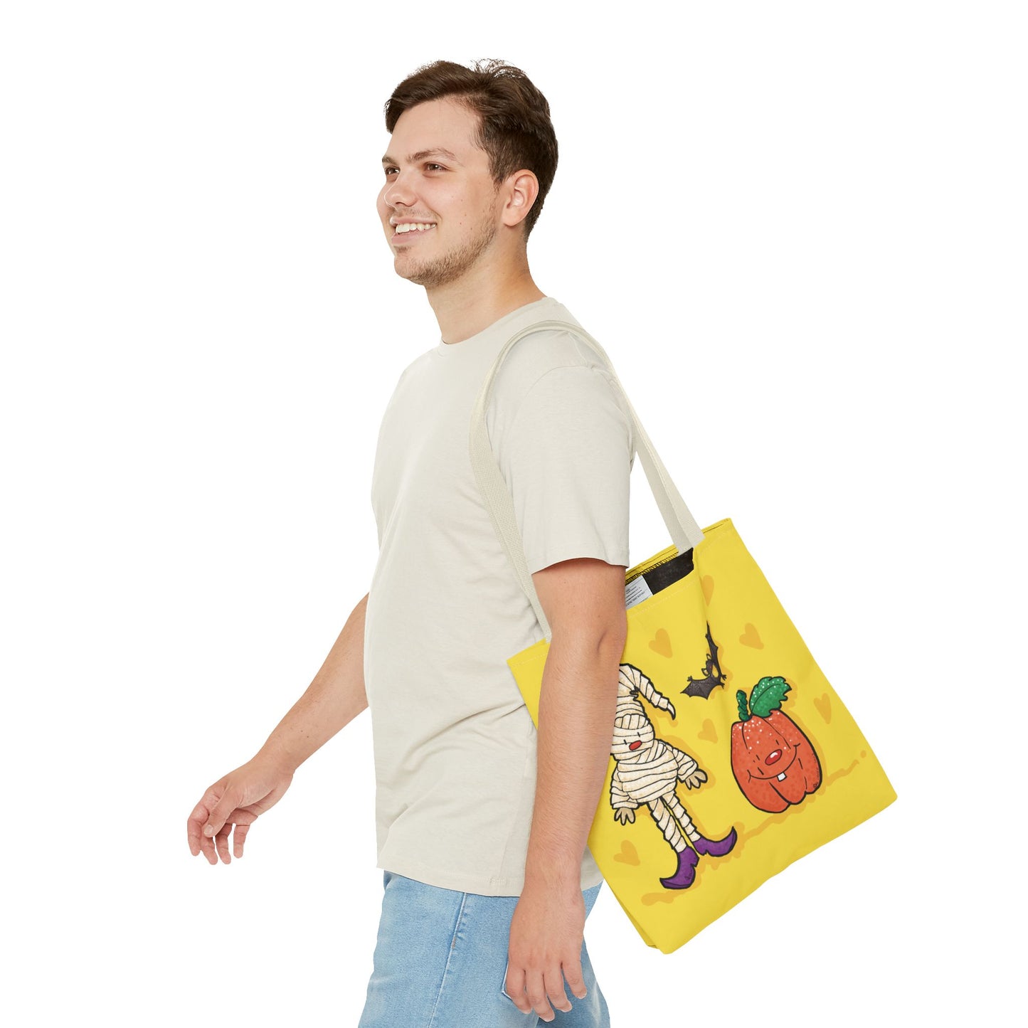 Mummy & Bat Tote Bag