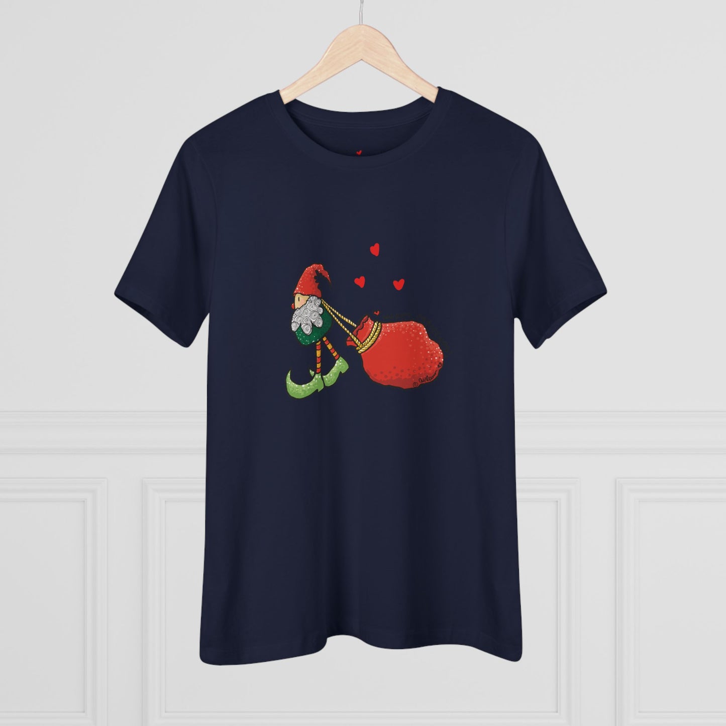 Christmas Elf Women's Cotton Tee