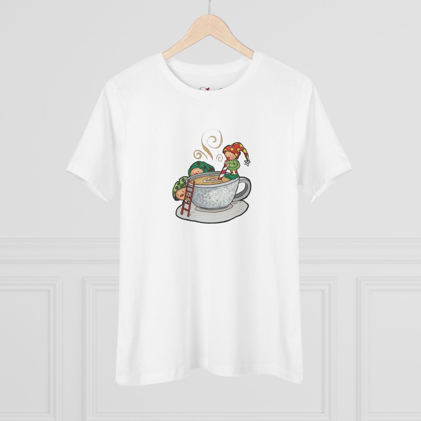Christmas & Coffee Cotton Tee