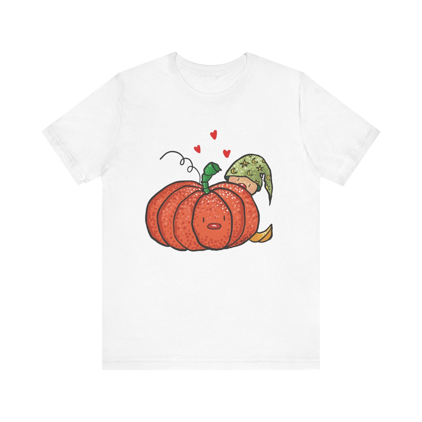Elf with Pumpkin Jersey Tee