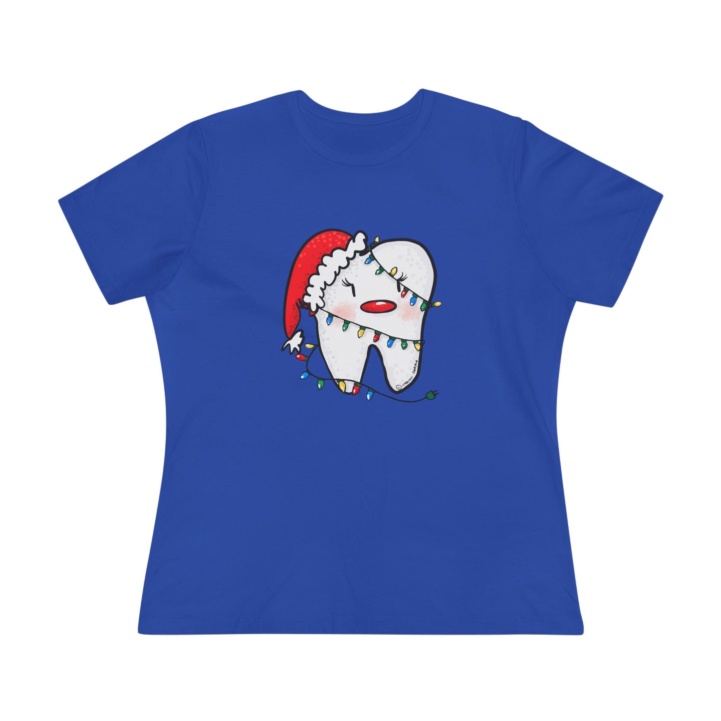 Christmas molar Women's Cotton Tee