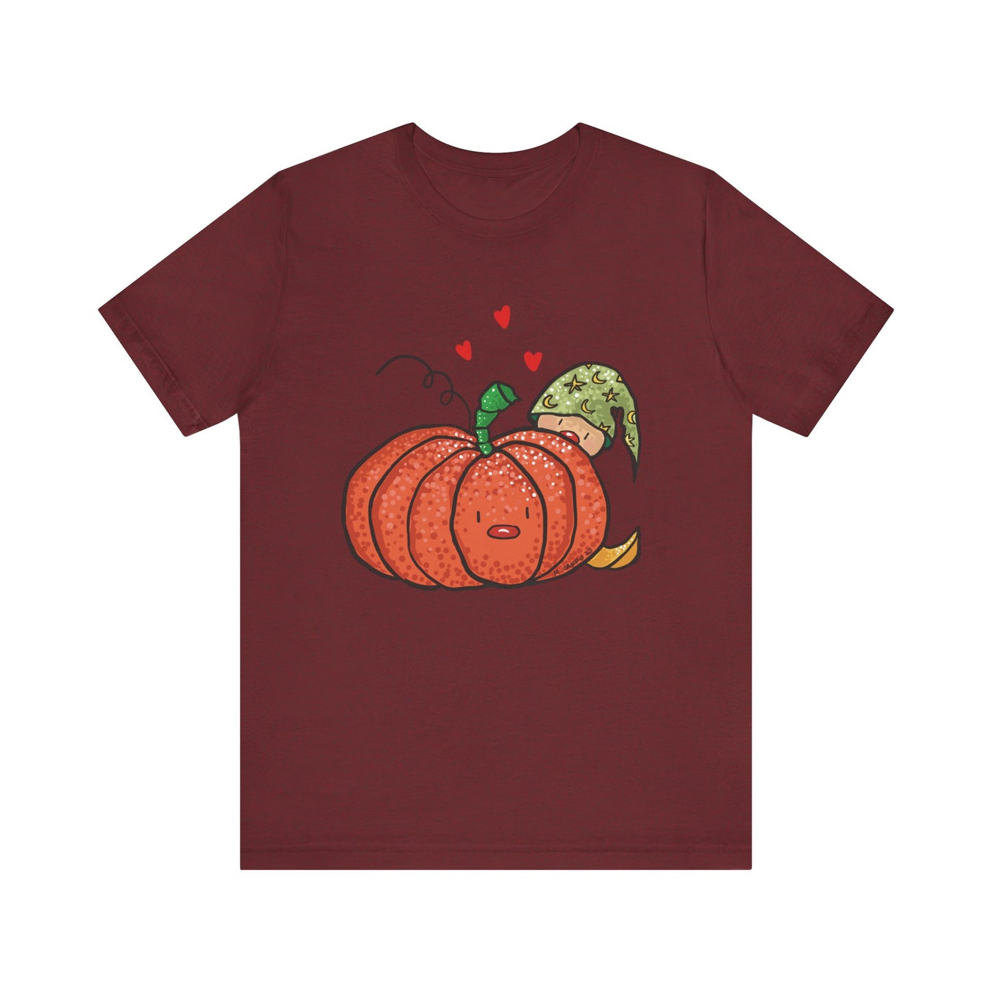 Elf with Pumpkin Jersey Tee
