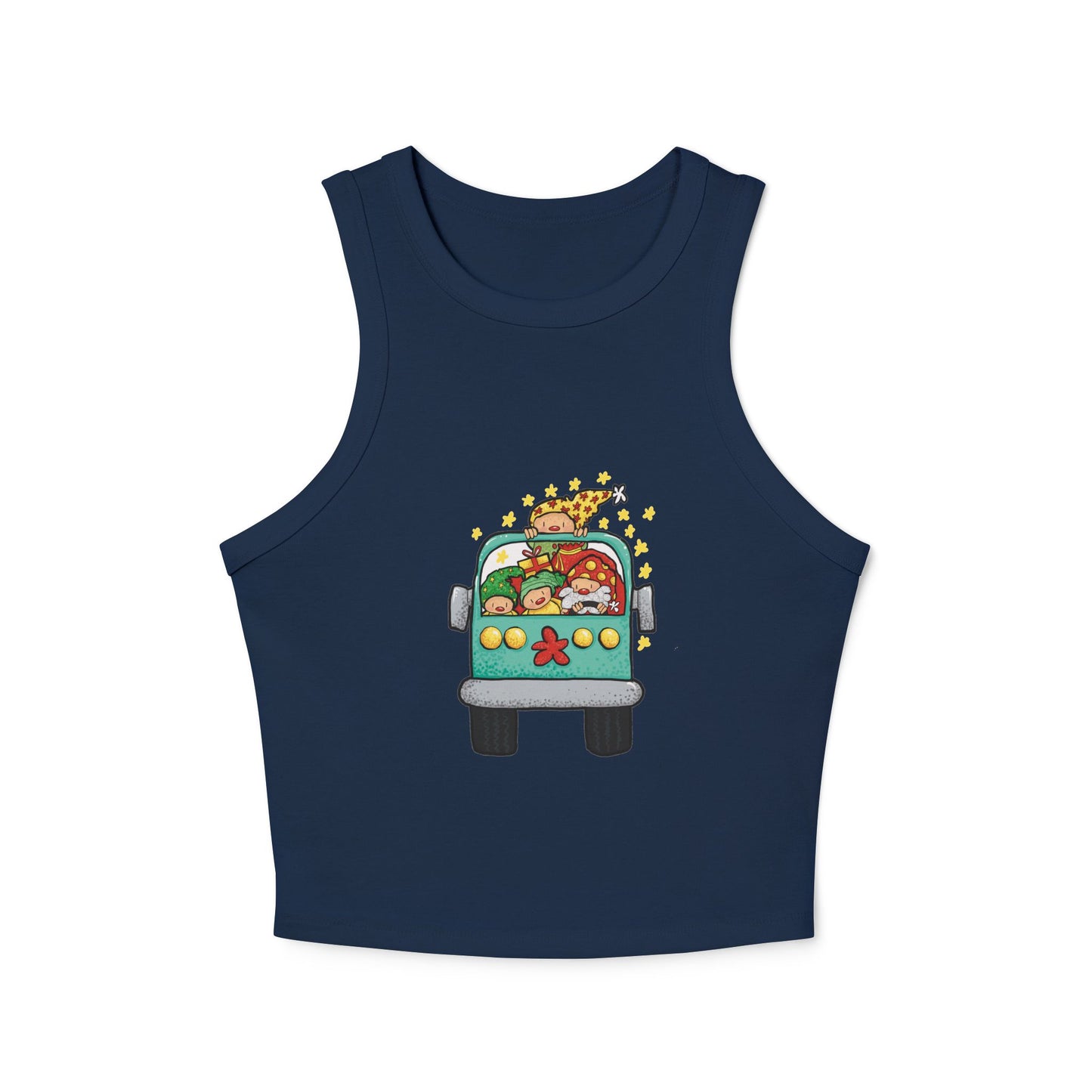 Christmas bus Tank Top for Women