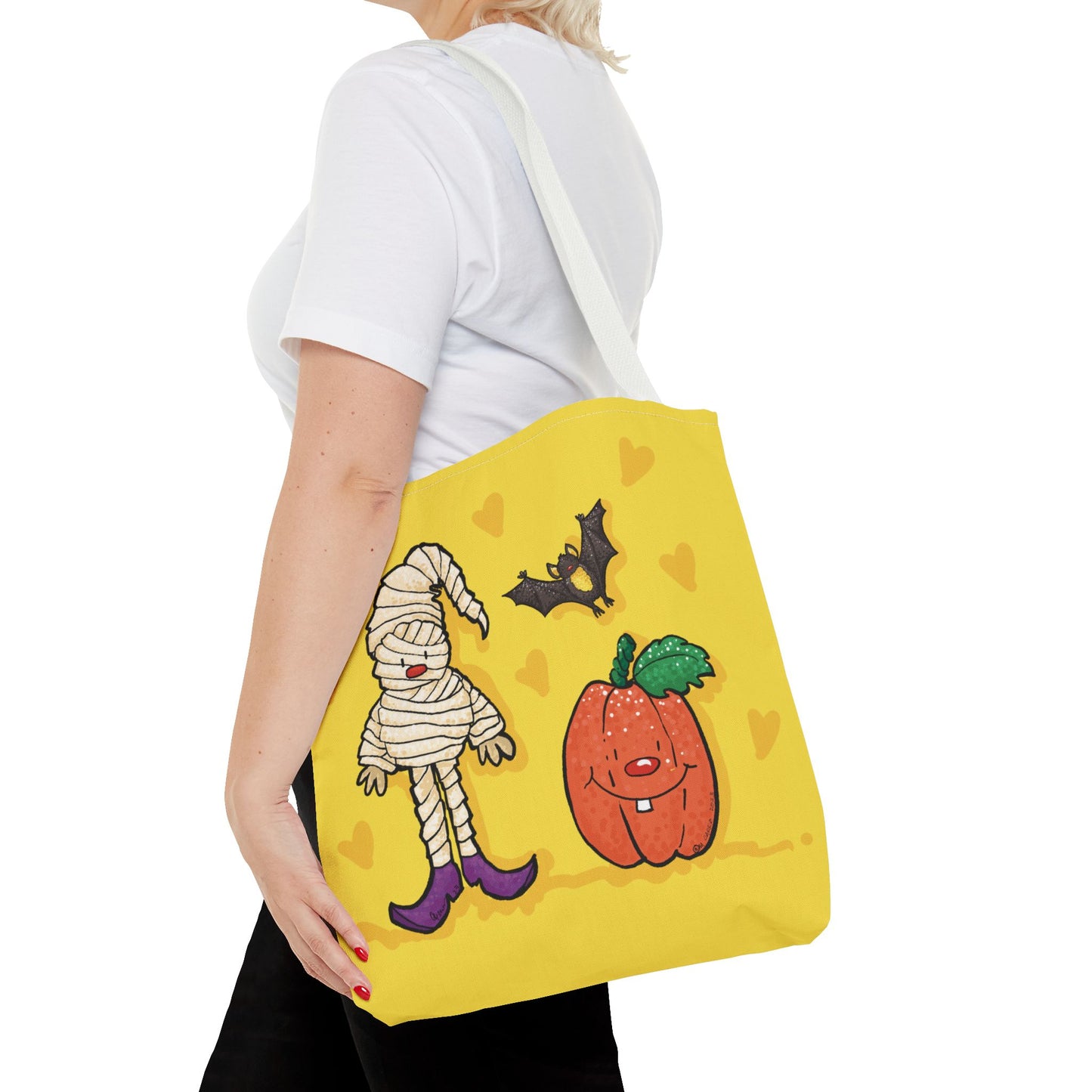 Mummy & Bat Tote Bag