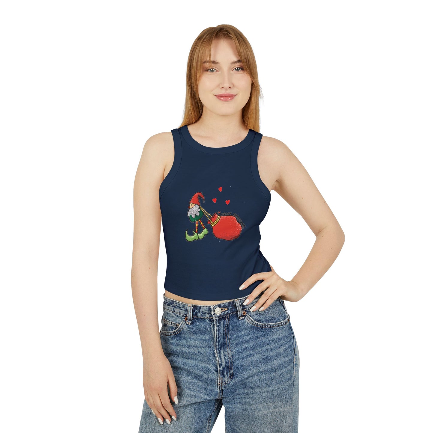 Christmas Gnome Tank Top