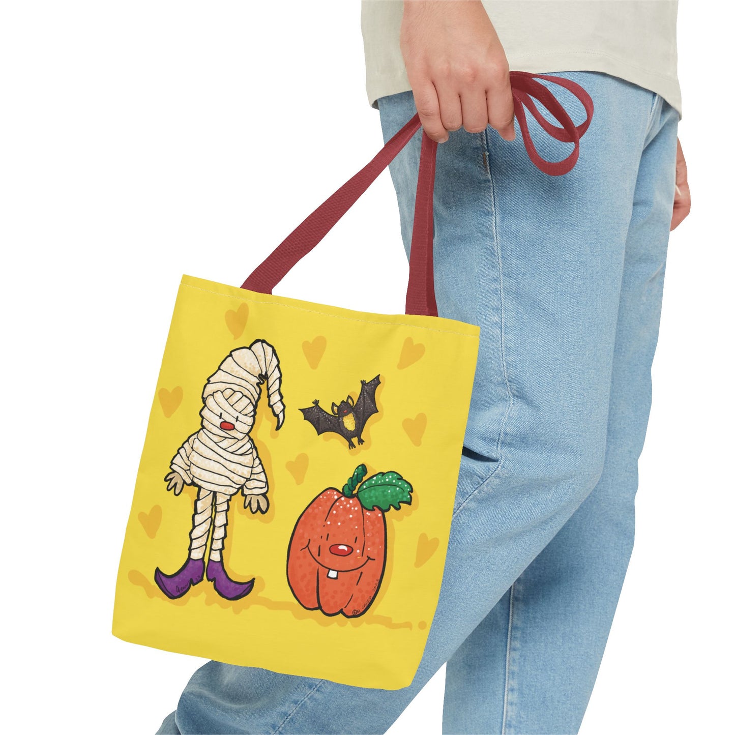 Mummy & Bat Tote Bag