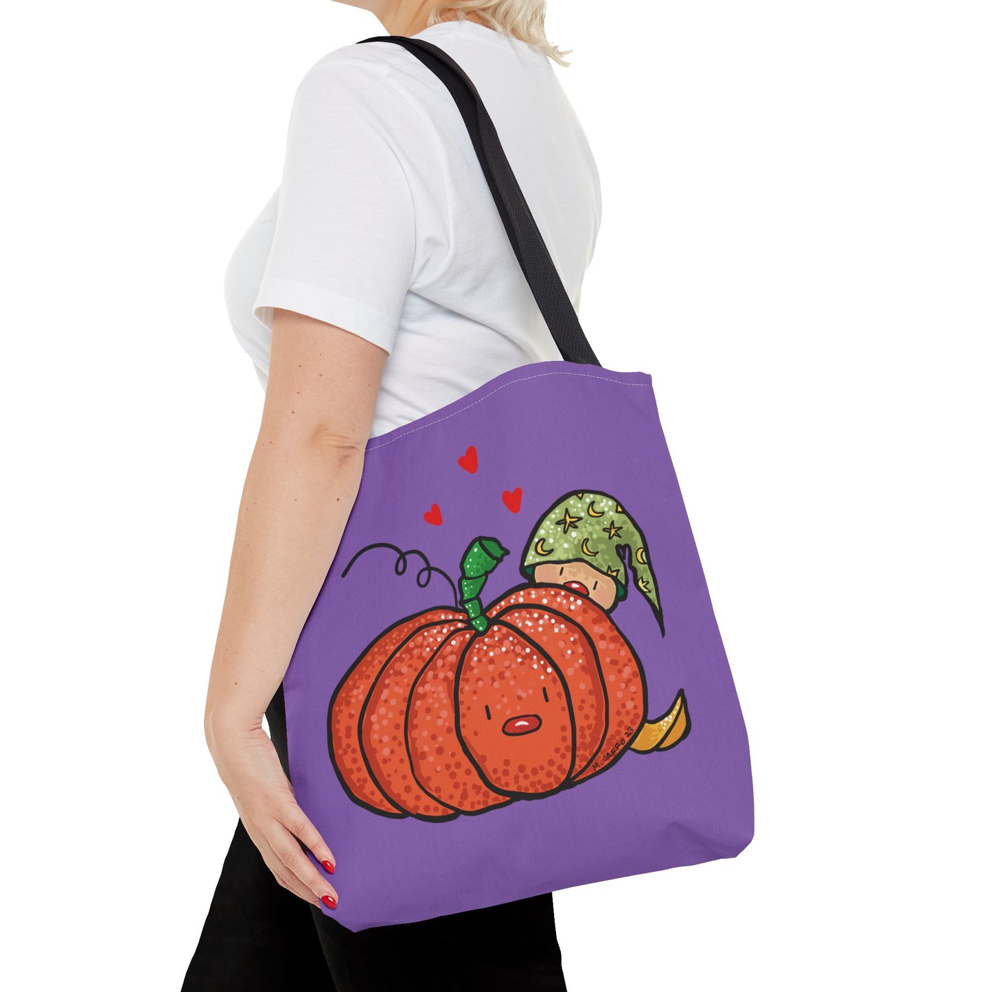 Pumpkin & Elf Tote Bag
