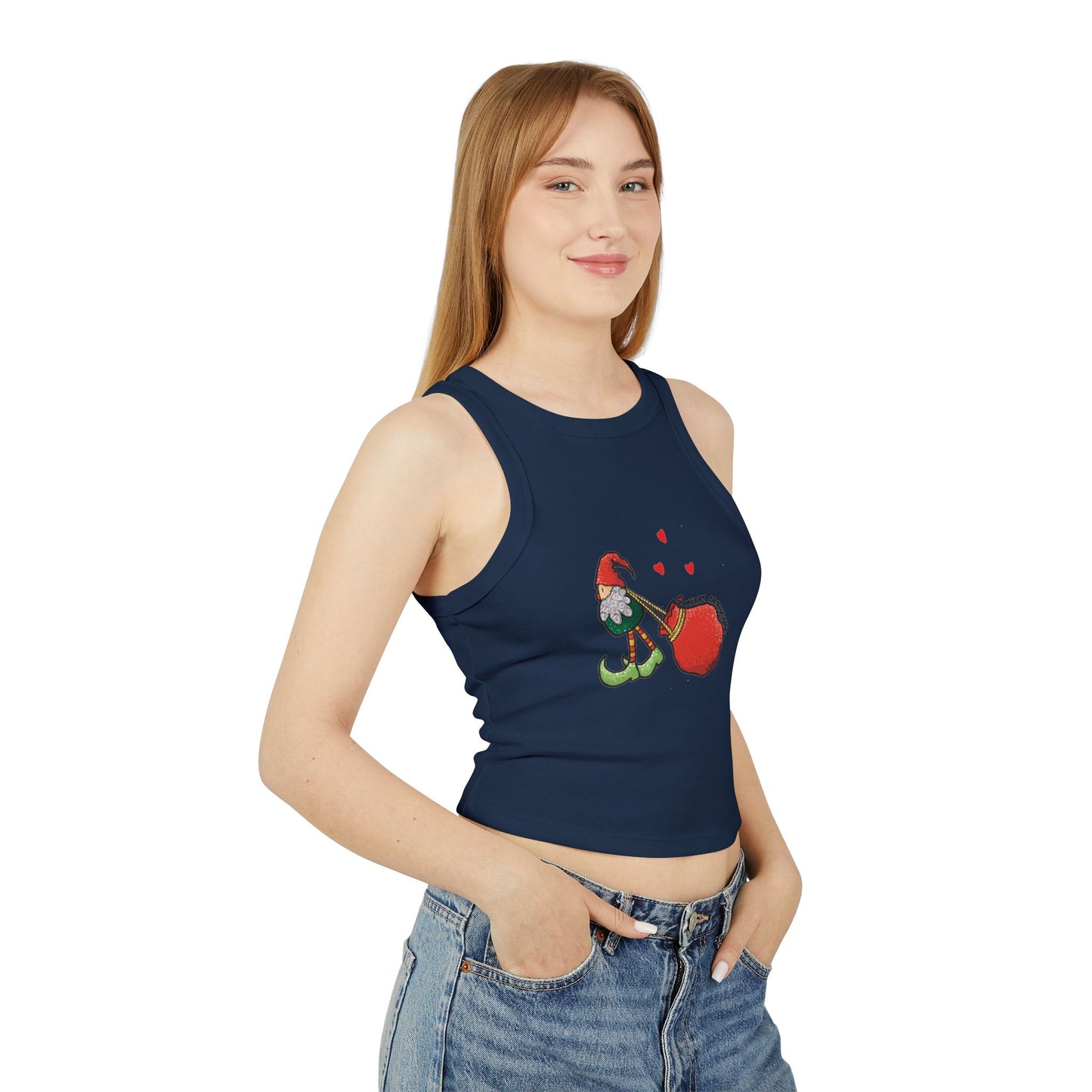 Christmas Gnome Tank Top