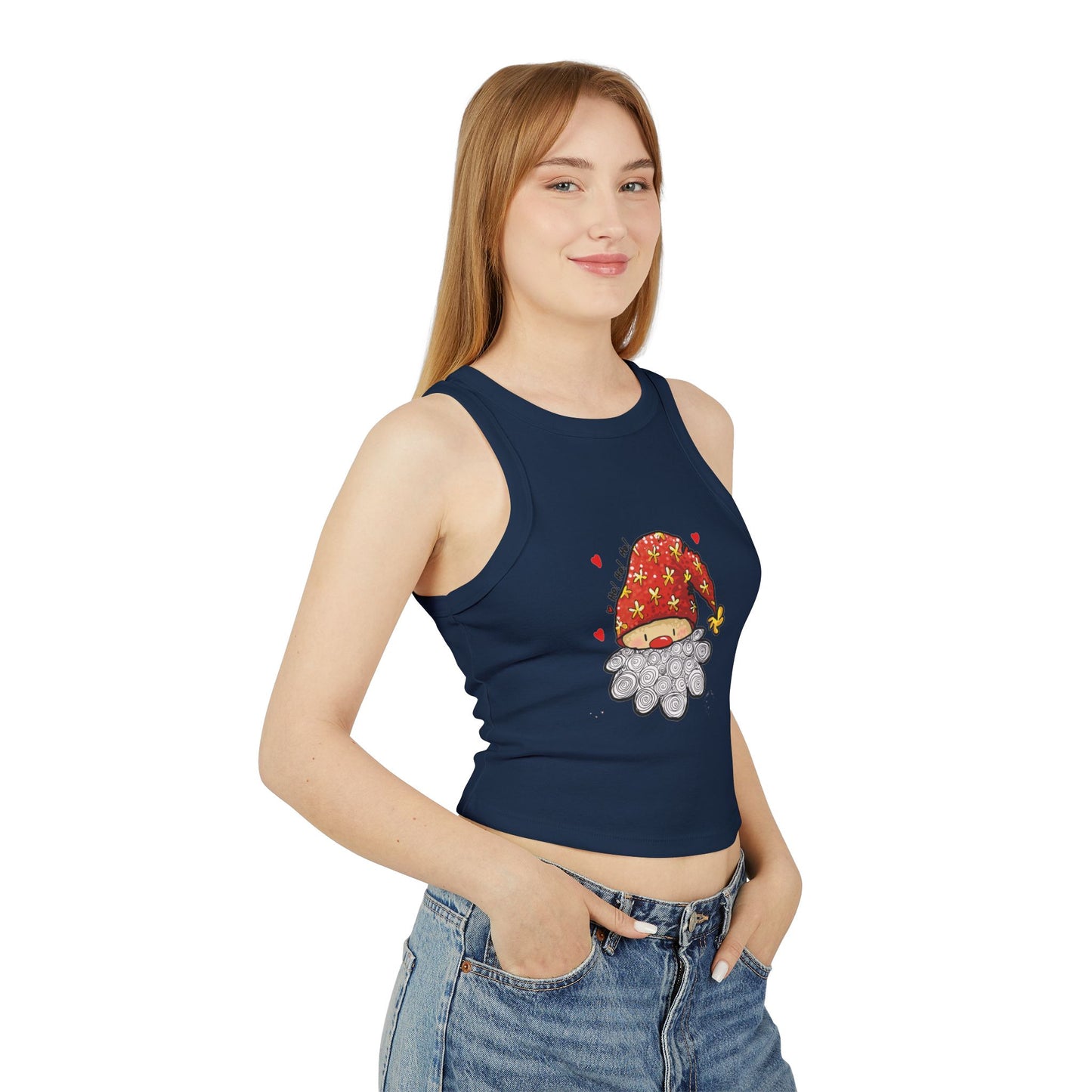 Christmas Santa Tank Top