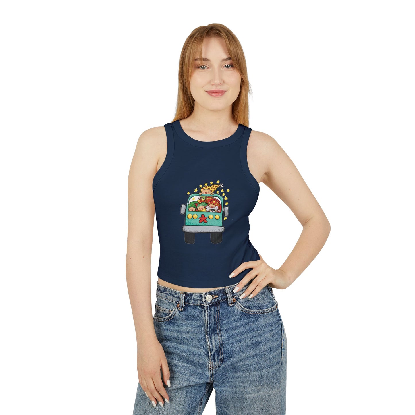 Christmas bus Tank Top for Women