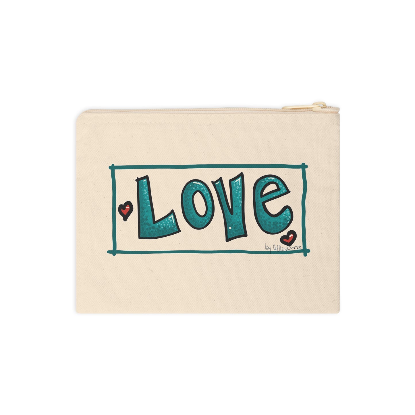 Love Accessory Zipper Pouch