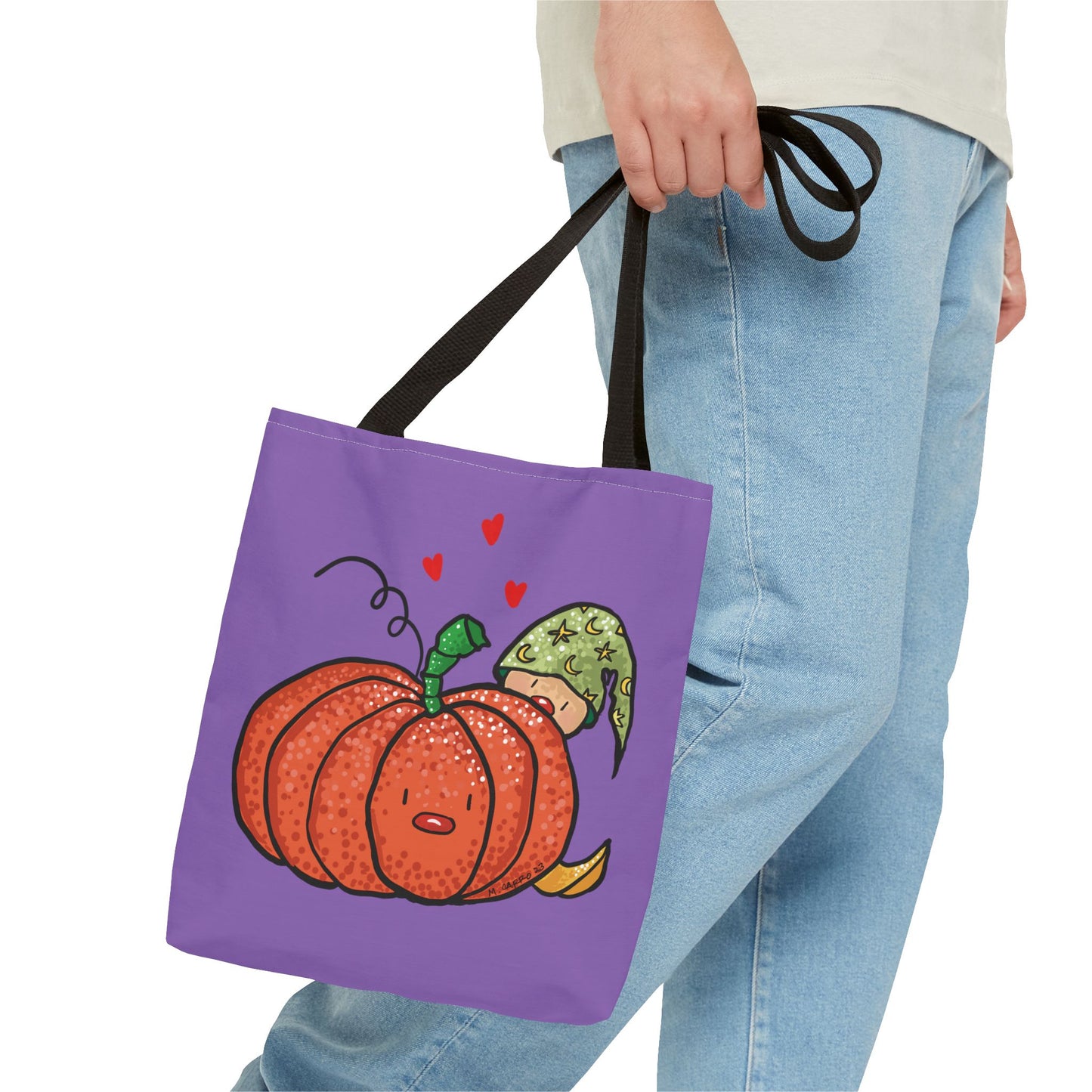 Pumpkin & Elf Tote Bag