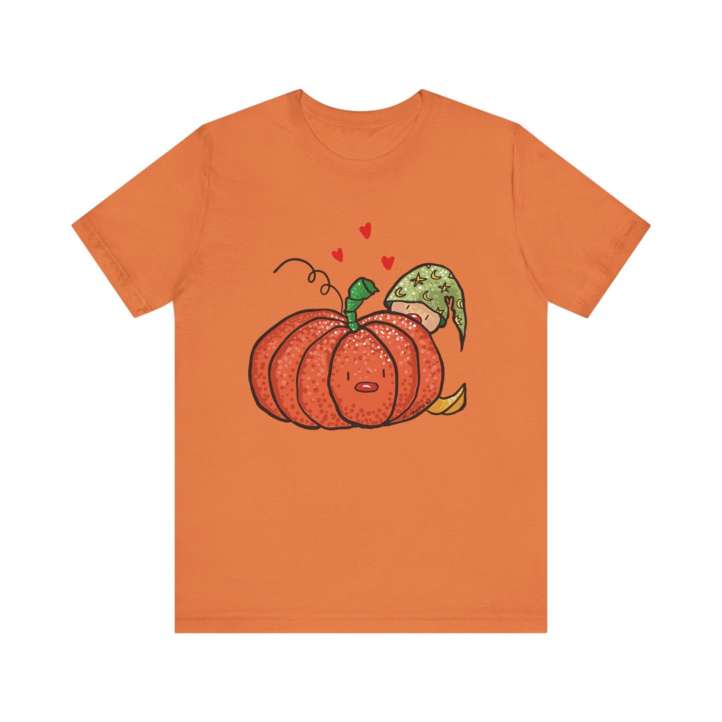 Elf with Pumpkin Jersey Tee