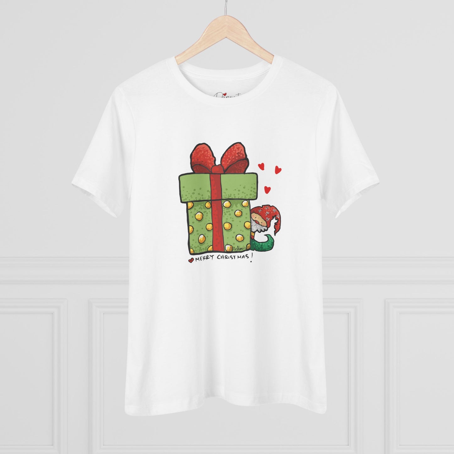 Christmas elf Women's Cotton Tee