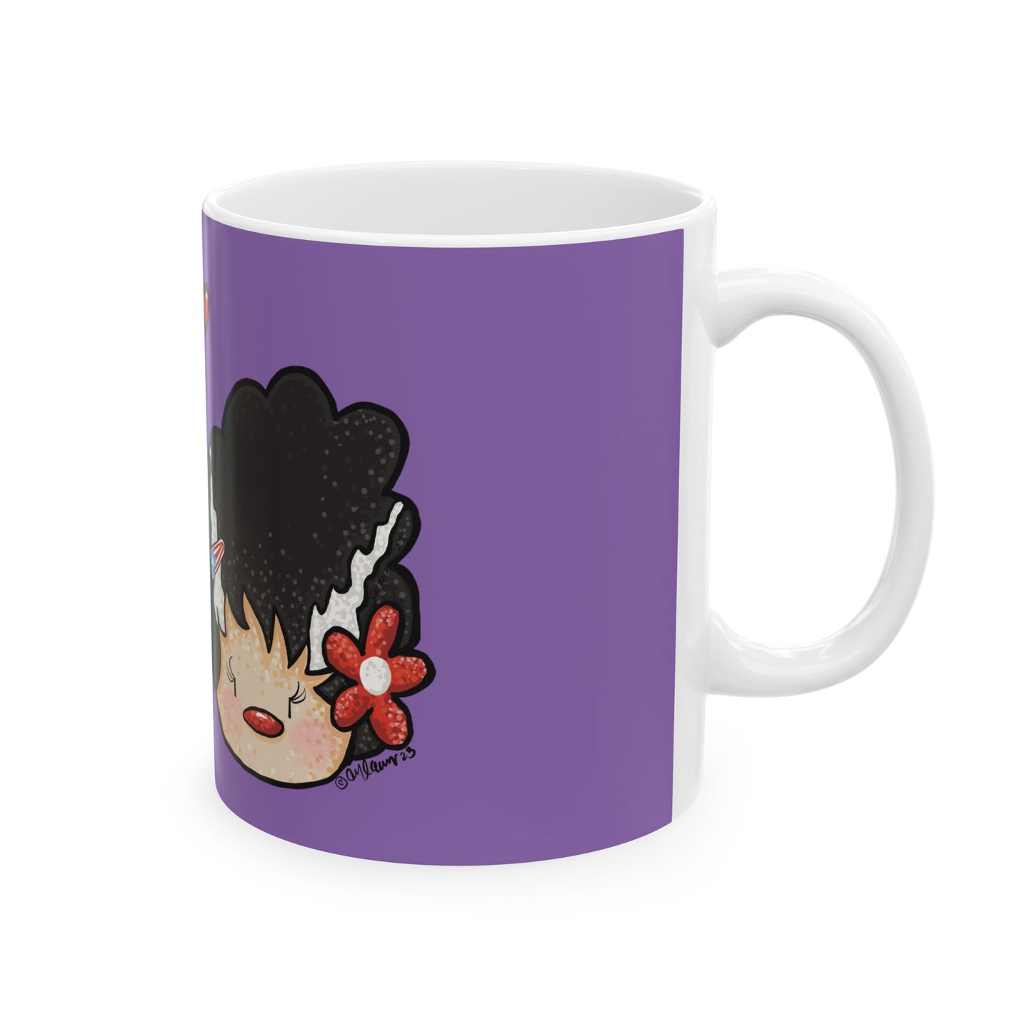 Mr & Mrs Frankie Ceramic Mug 11oz