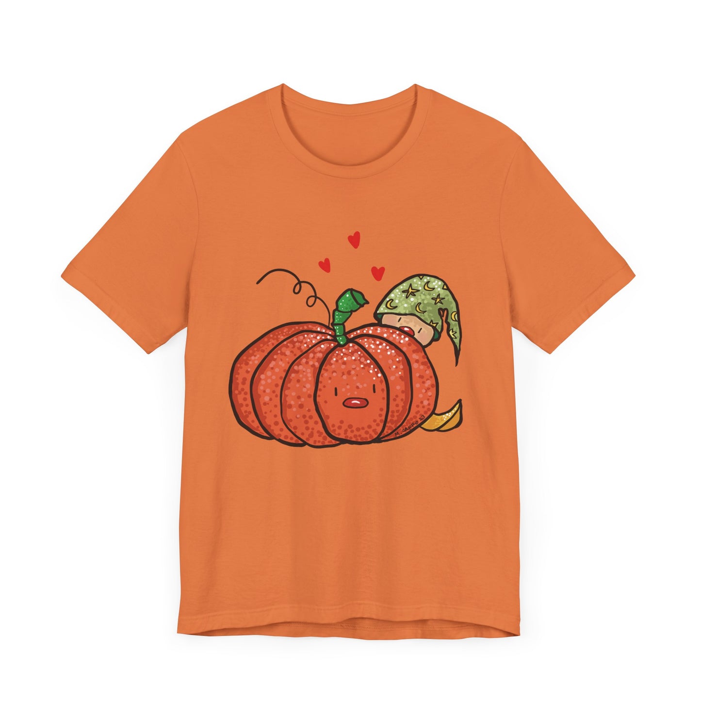 Elf with Pumpkin Jersey Tee
