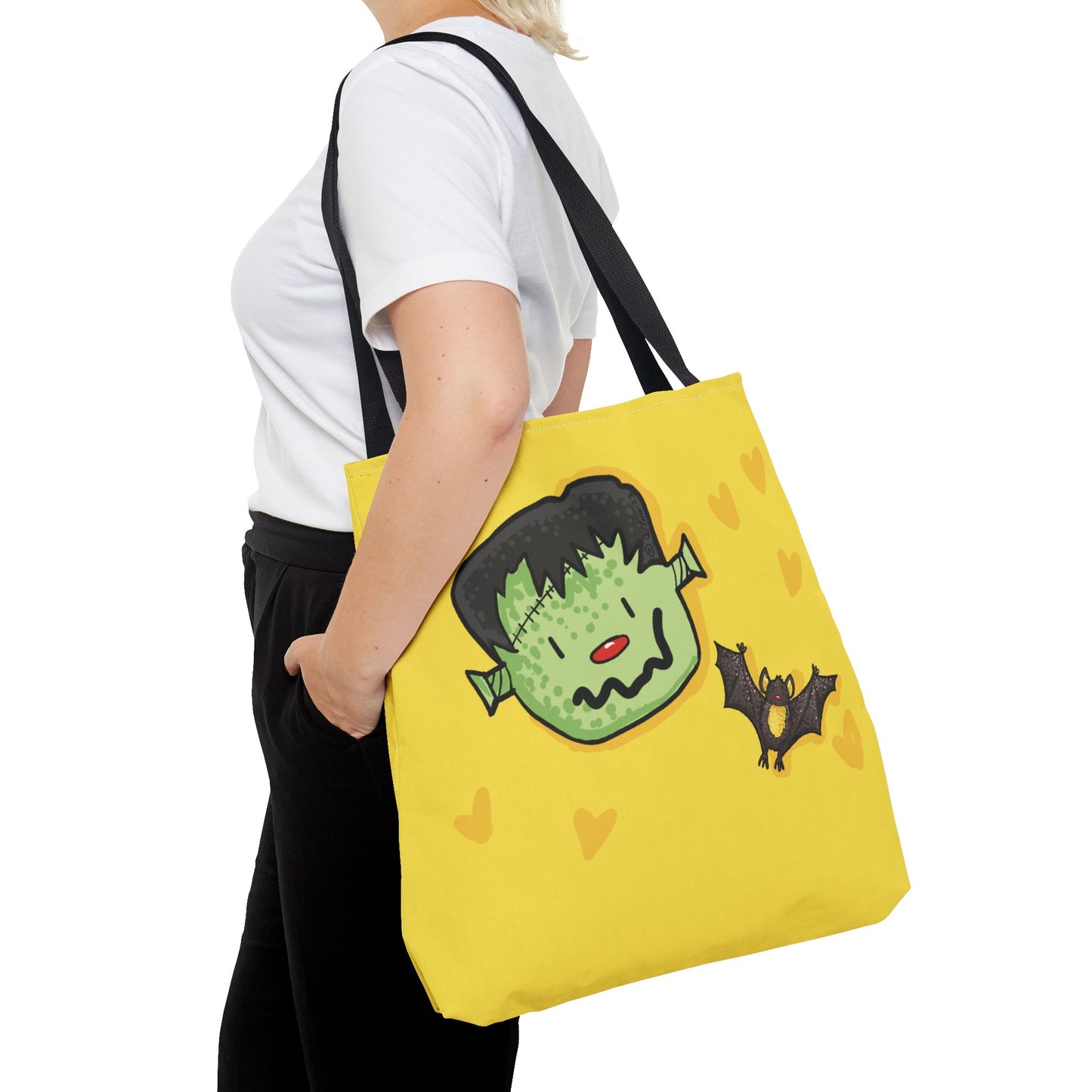 Frankie & Bat Tote Bag (AOP)