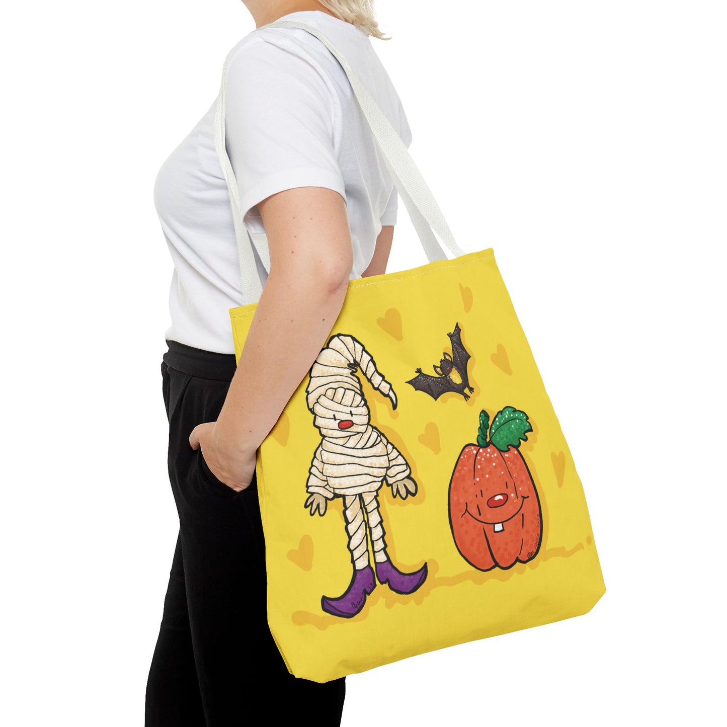 Mummy & Bat Tote Bag