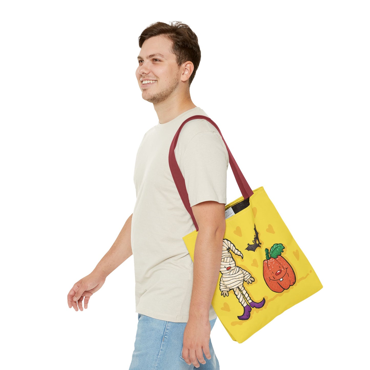 Mummy & Bat Tote Bag