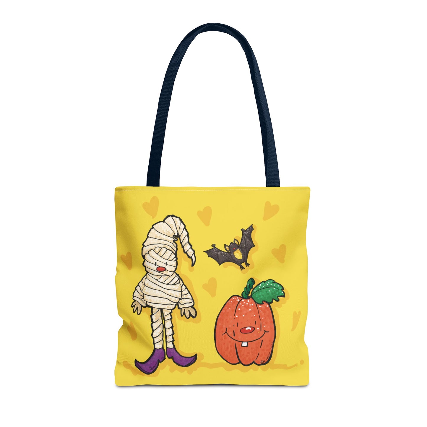 Mummy & Bat Tote Bag