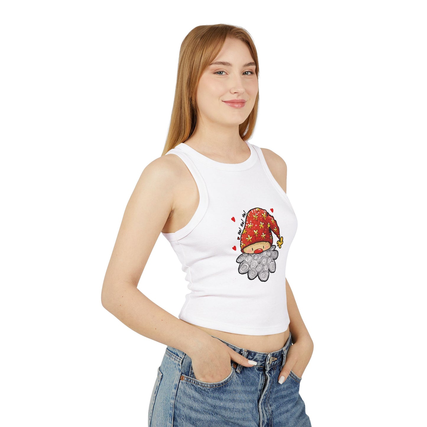 Christmas Santa Tank Top
