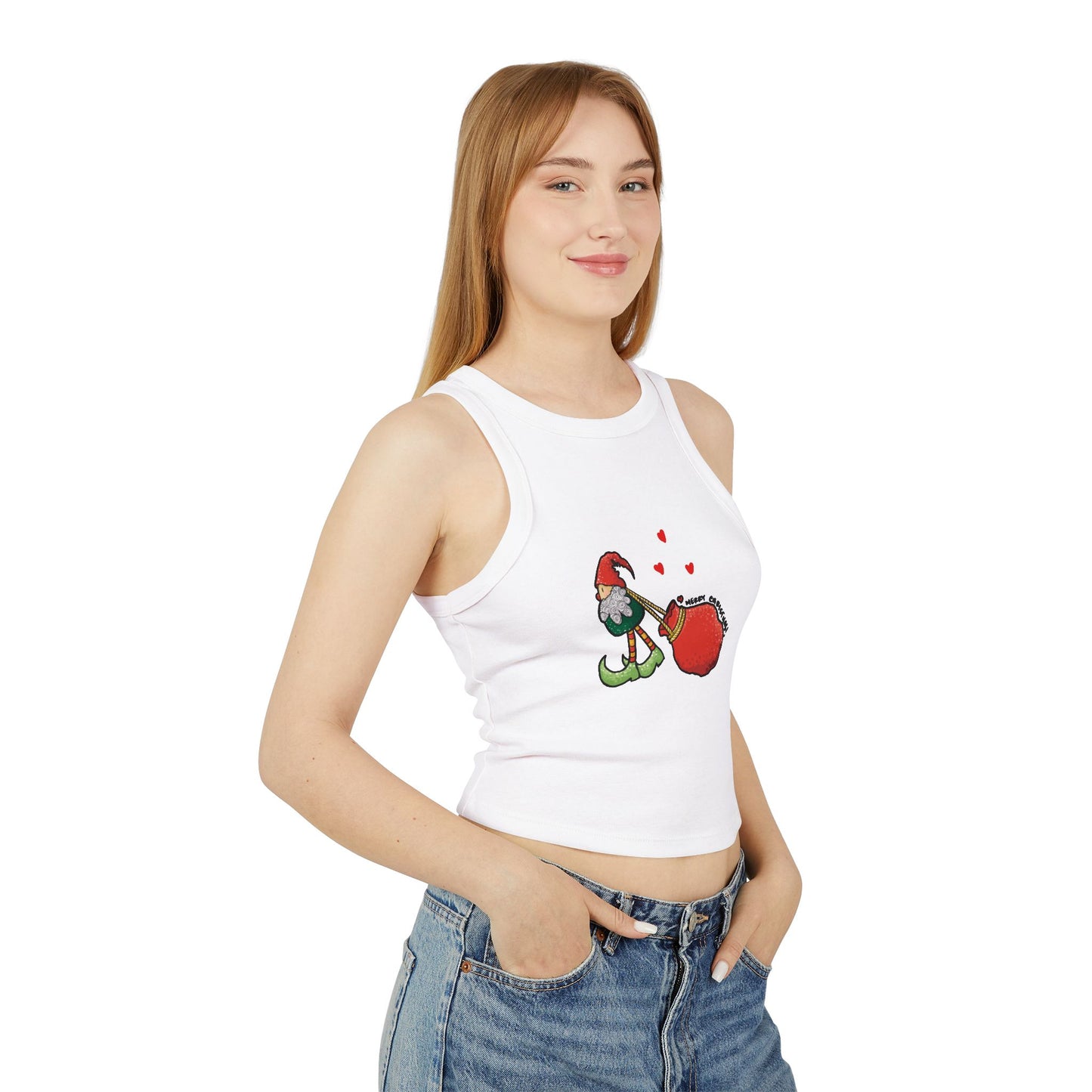 Christmas Gnome Tank Top