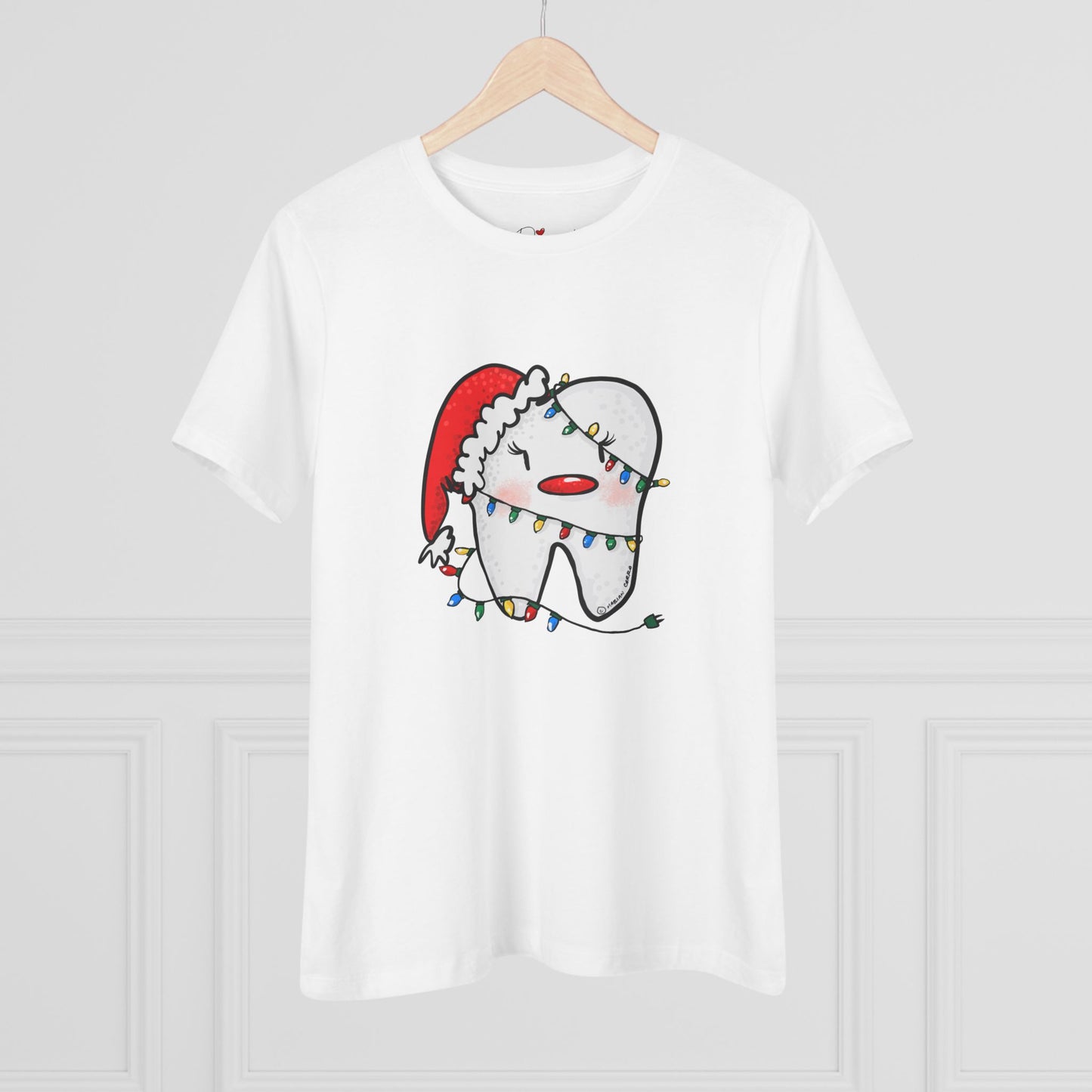 Christmas molar Women's Cotton Tee