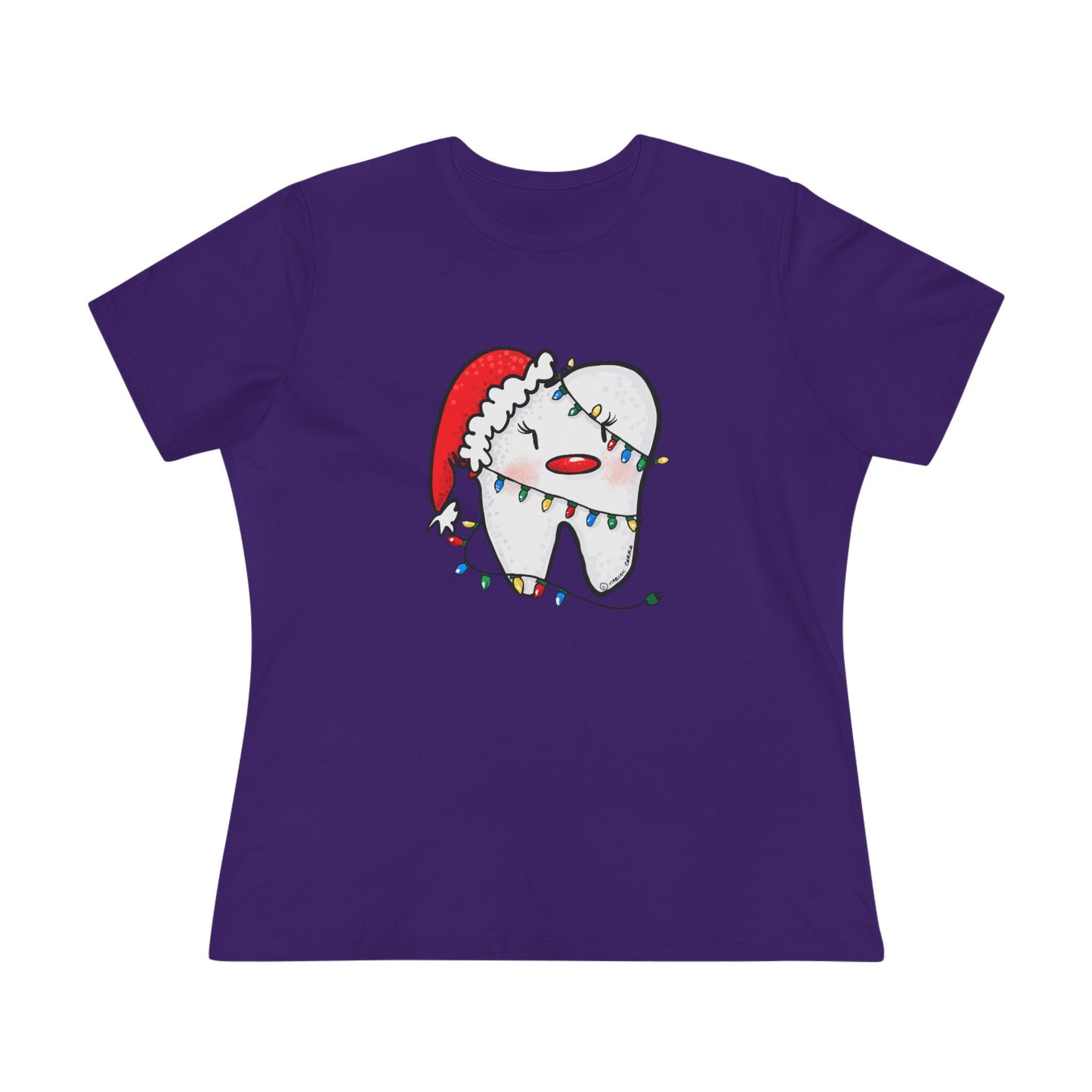 Christmas molar Women's Cotton Tee