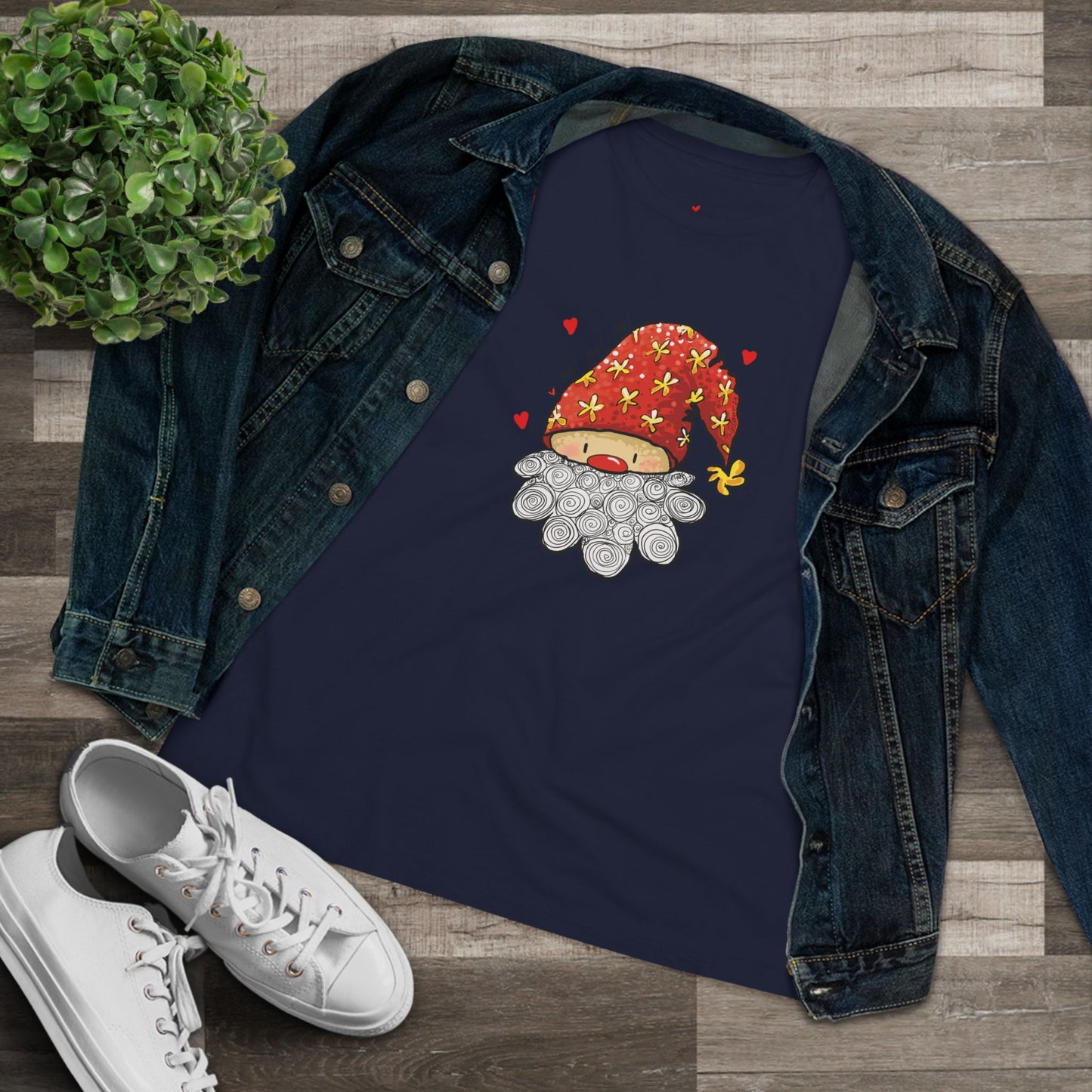 Cute Gnome Women's Cotton Tee