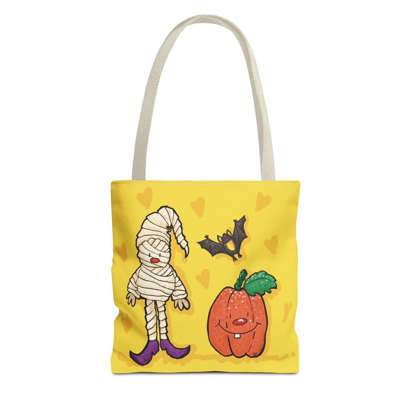 Mummy & Bat Tote Bag