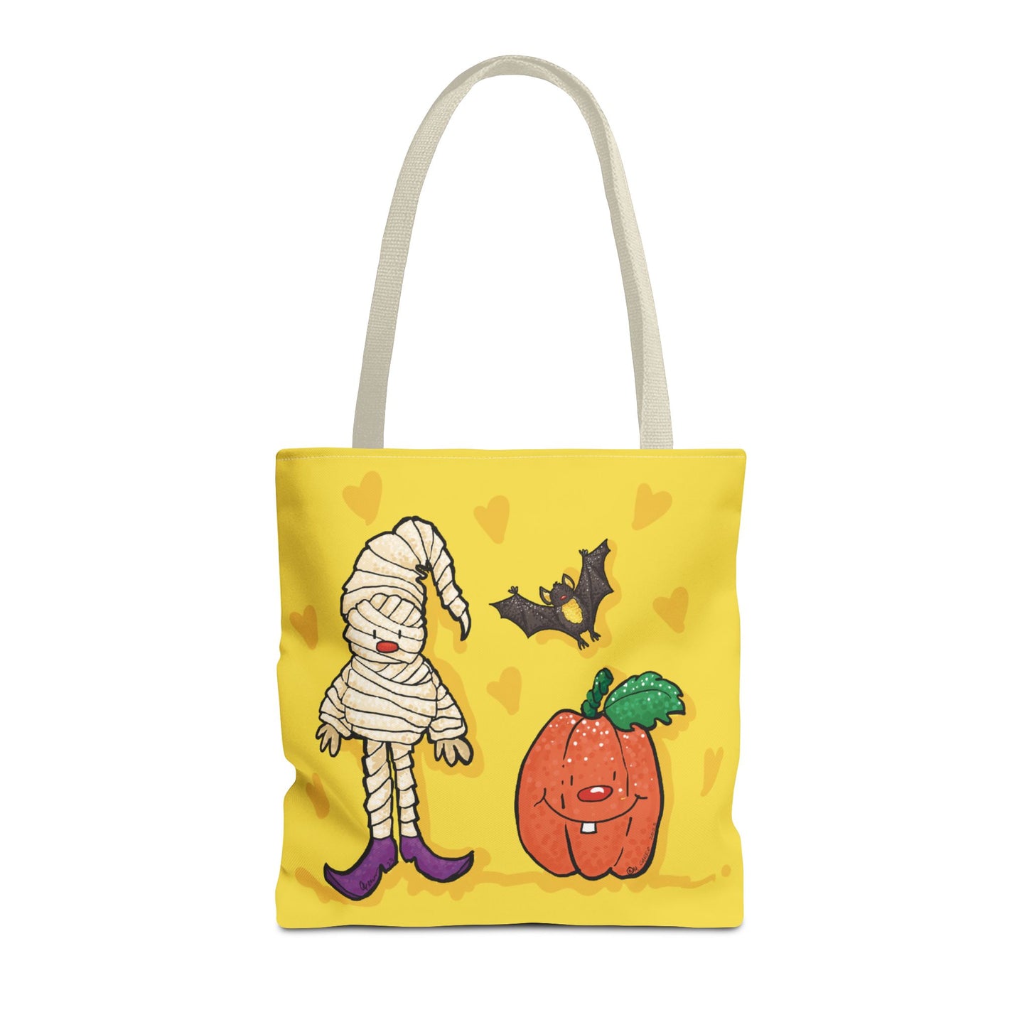 Mummy & Bat Tote Bag