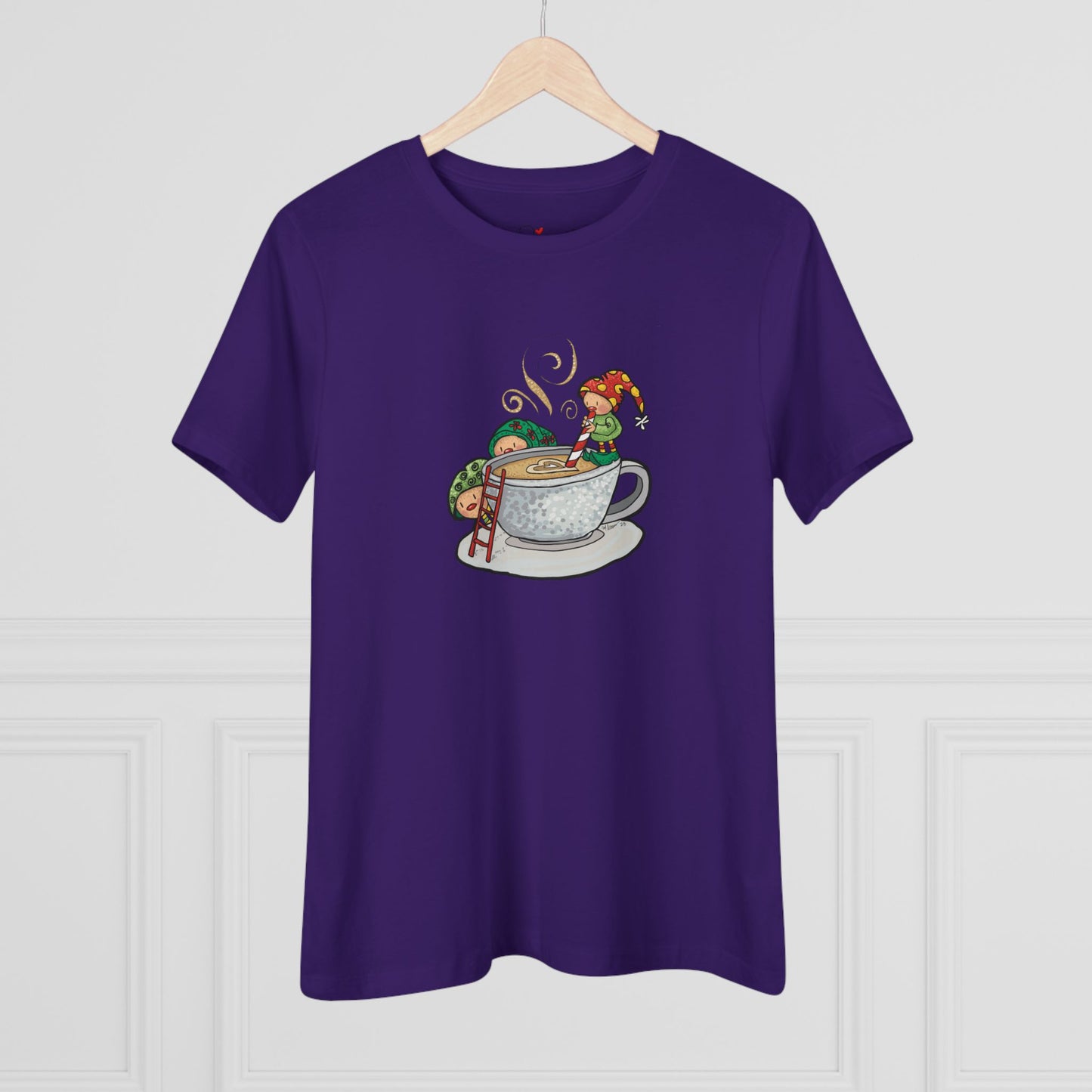 Christmas & Coffee Cotton Tee