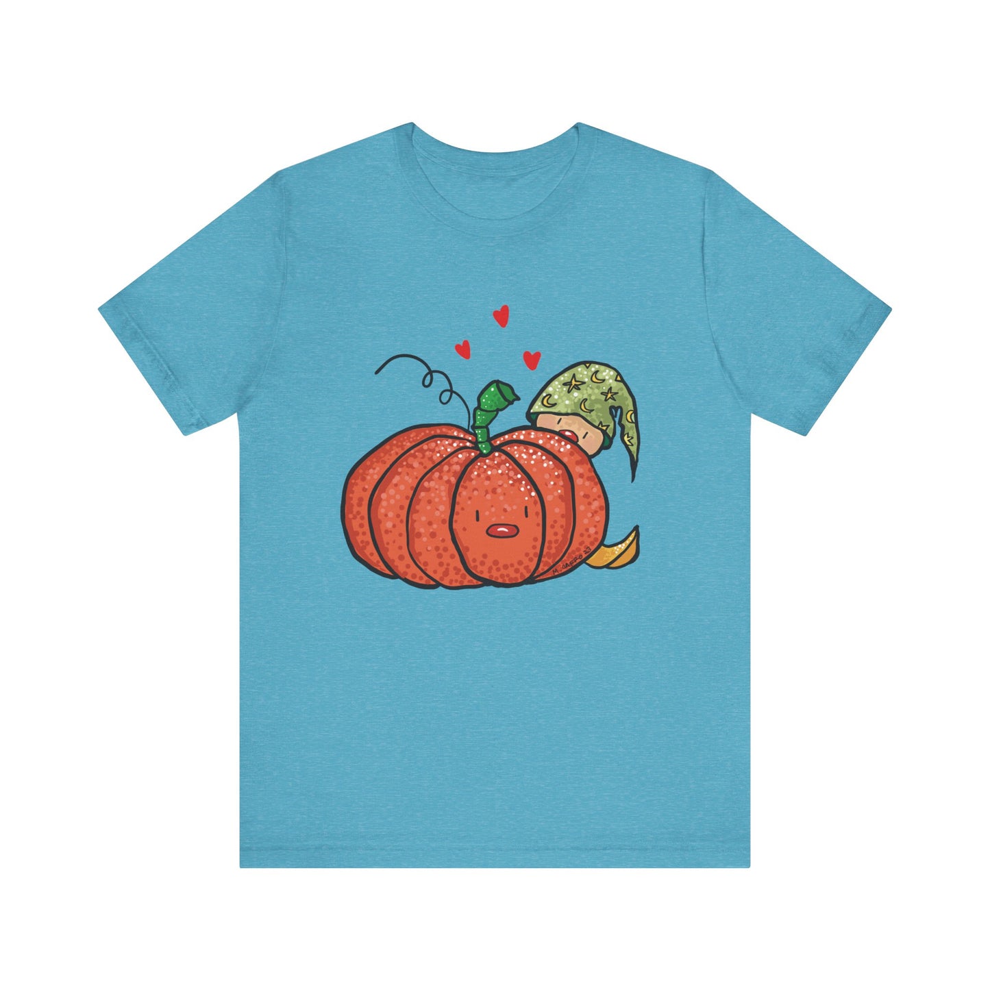Elf with Pumpkin Jersey Tee