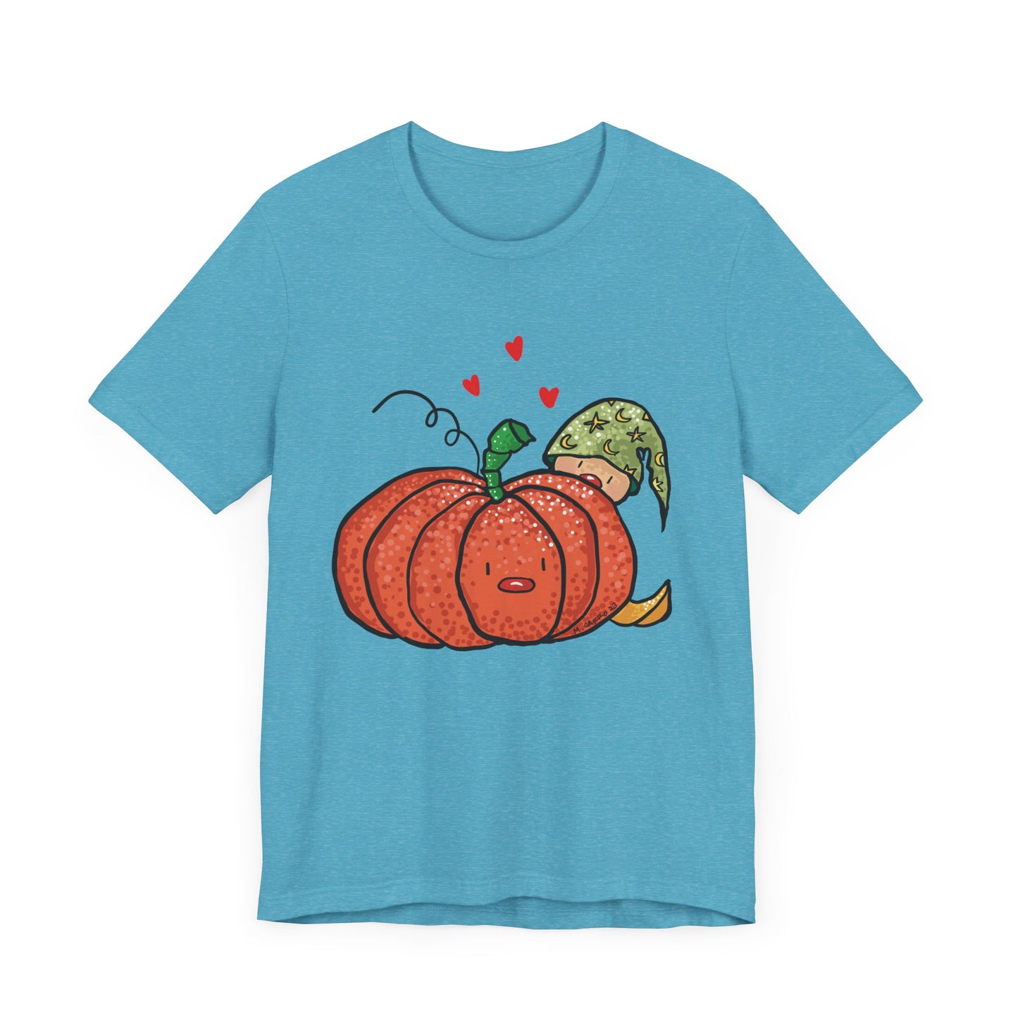 Elf with Pumpkin Jersey Tee