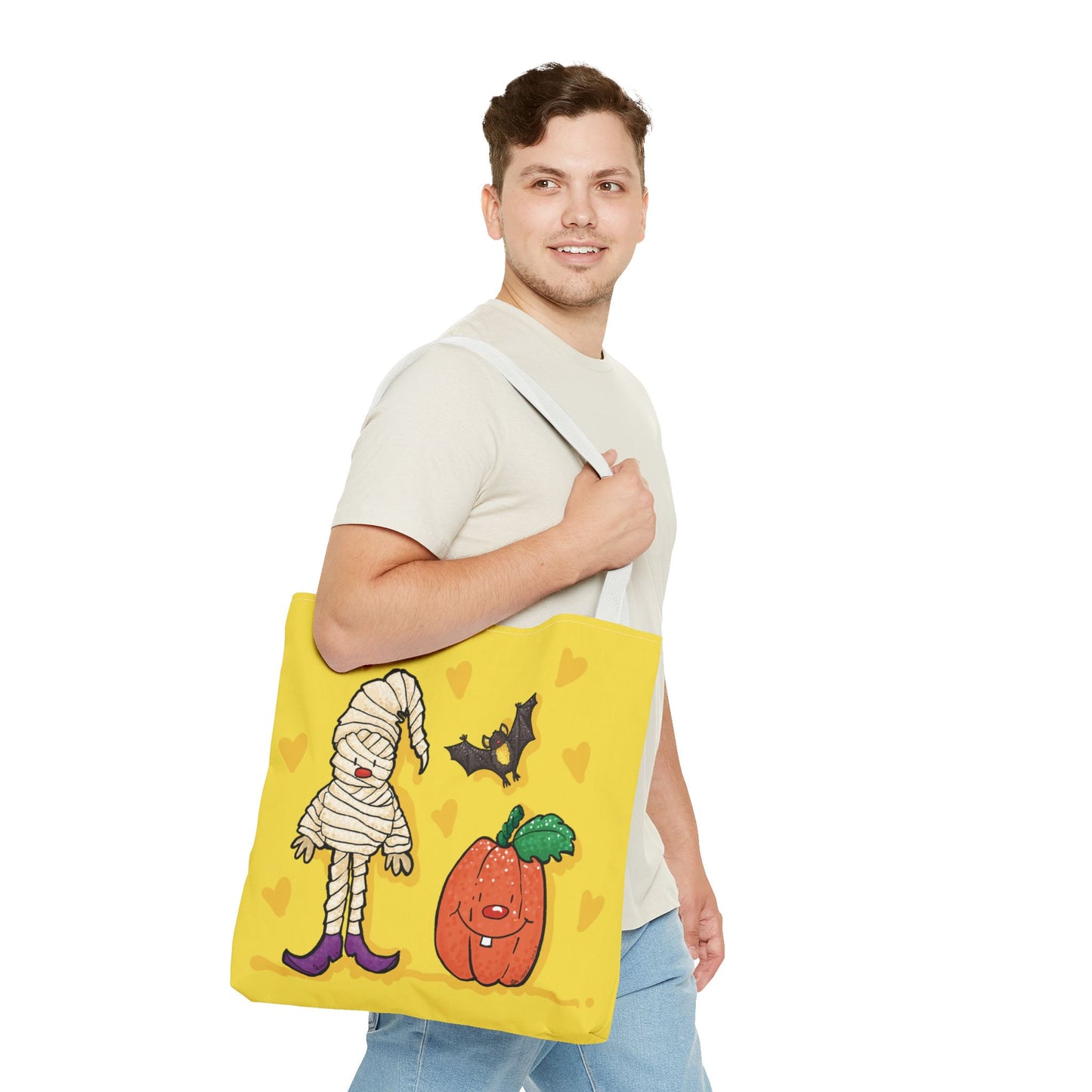 Mummy & Bat Tote Bag
