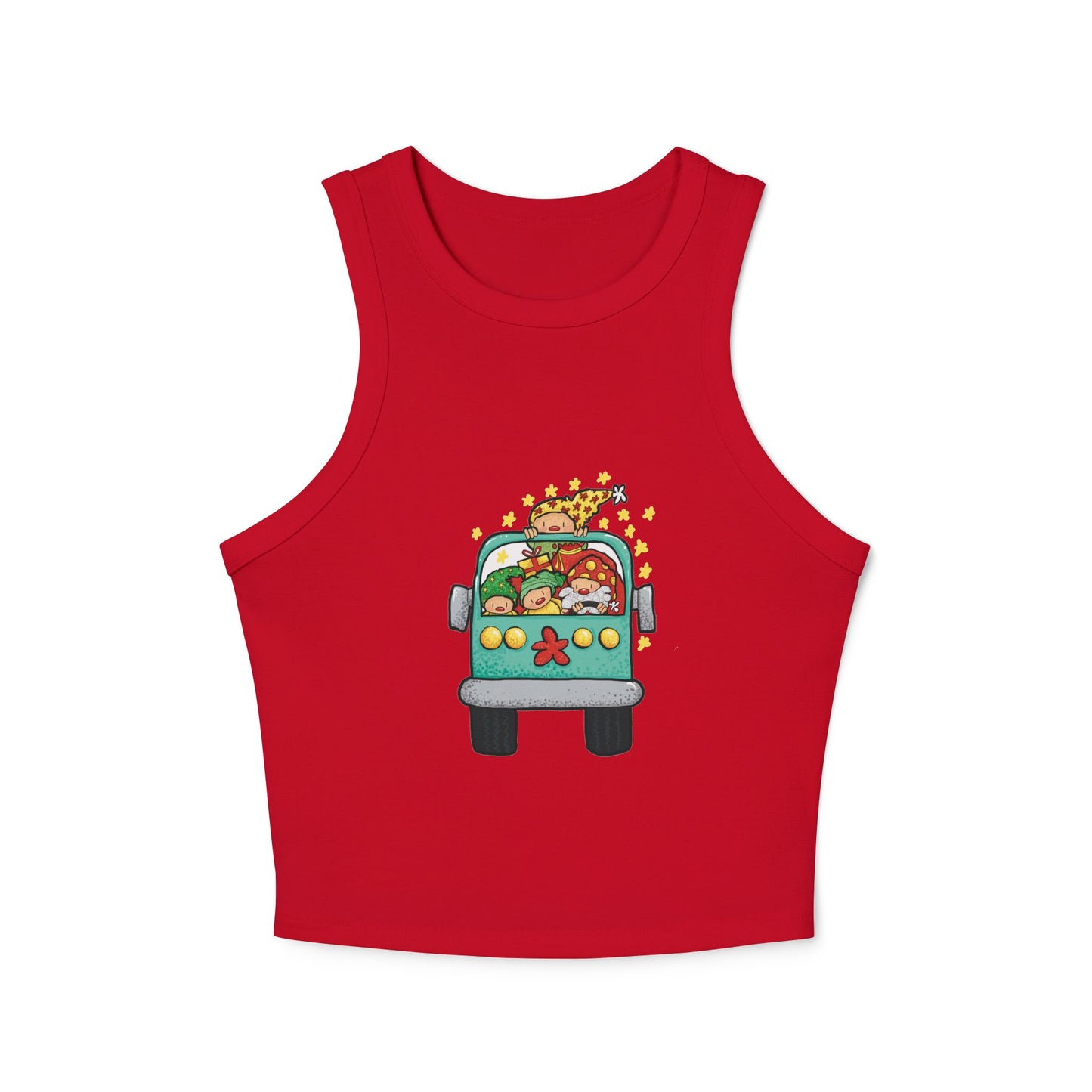 Christmas bus Tank Top for Women