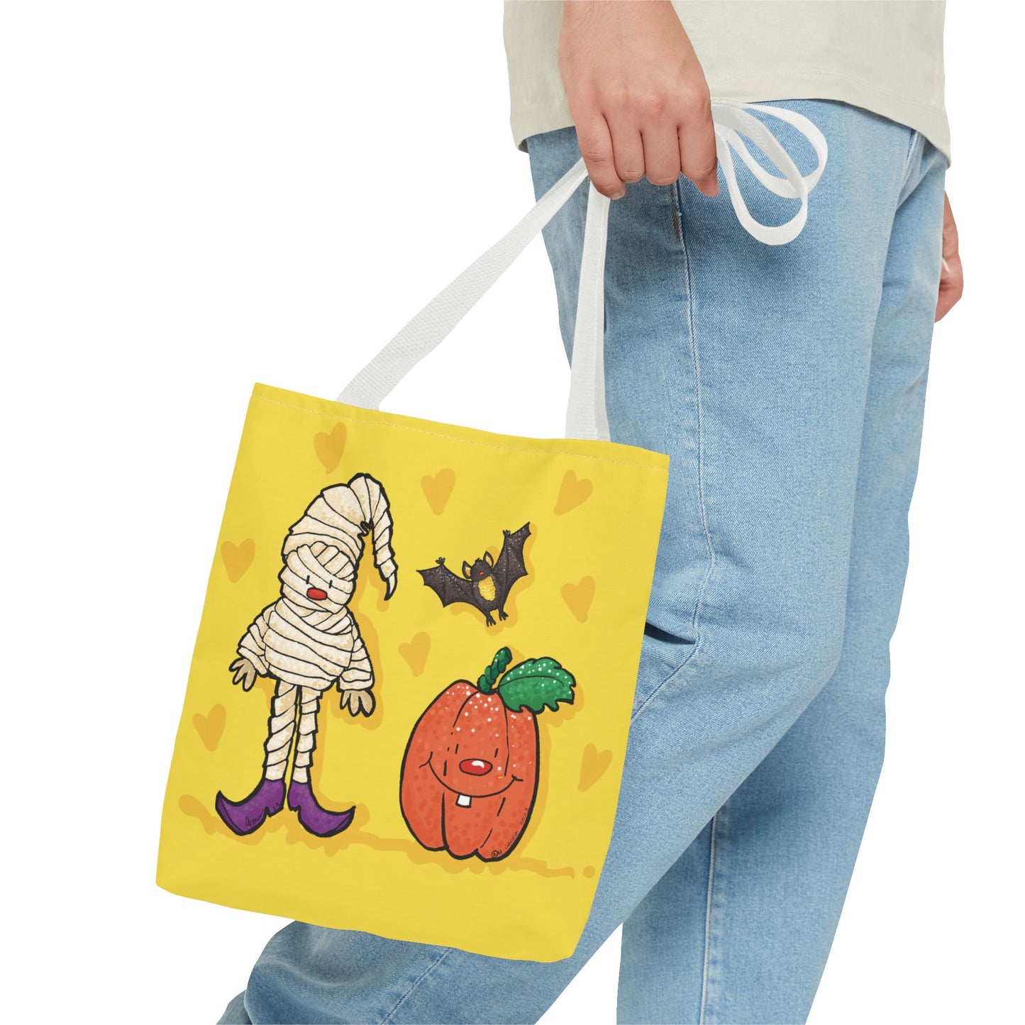 Mummy & Bat Tote Bag