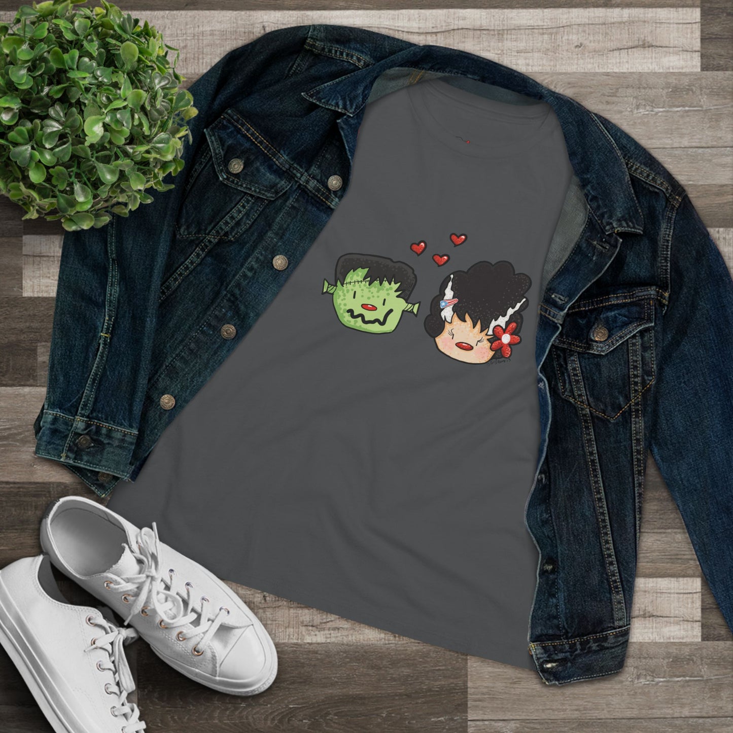 Mr & Mrs Frankie Women's Premium Tee
