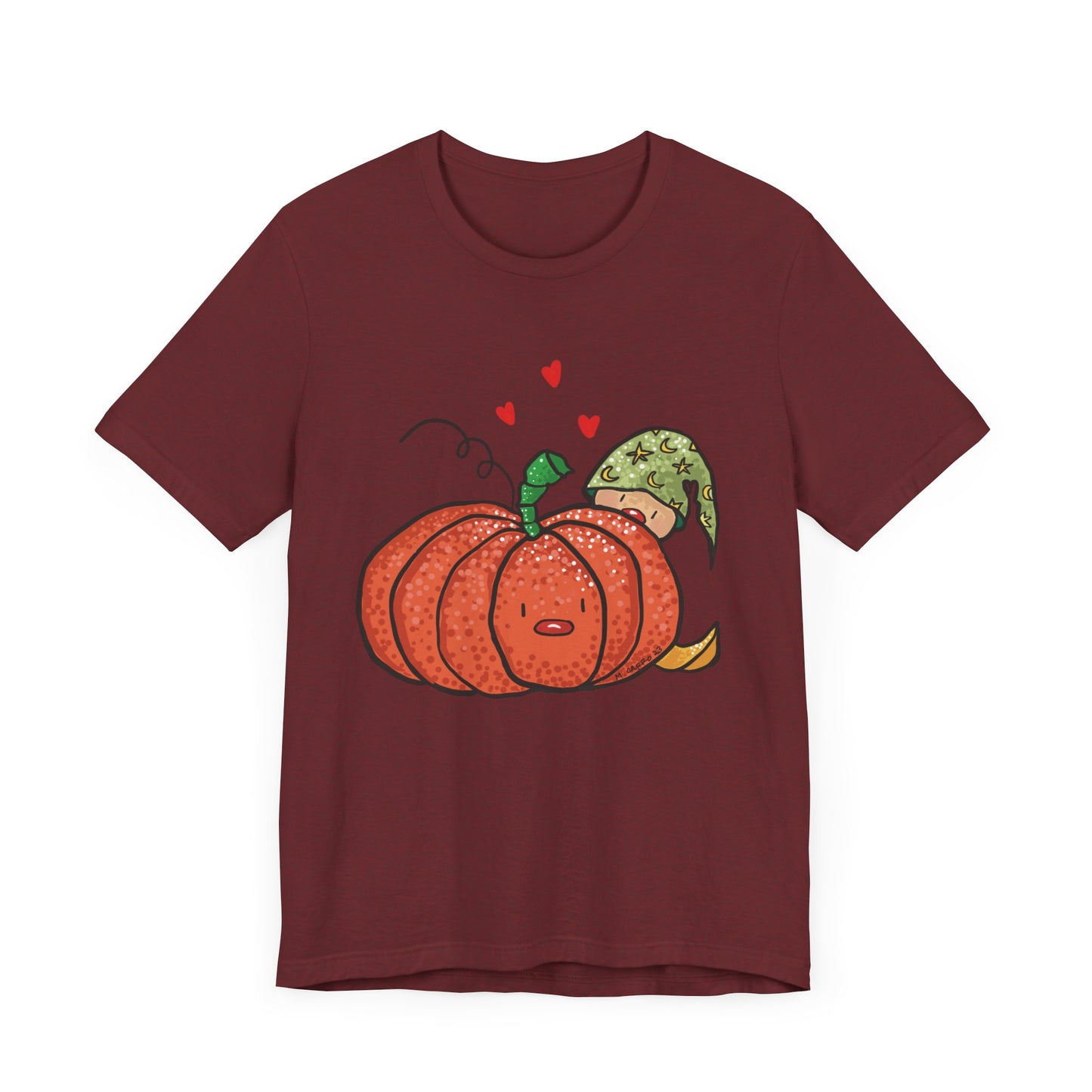 Elf with Pumpkin Jersey Tee