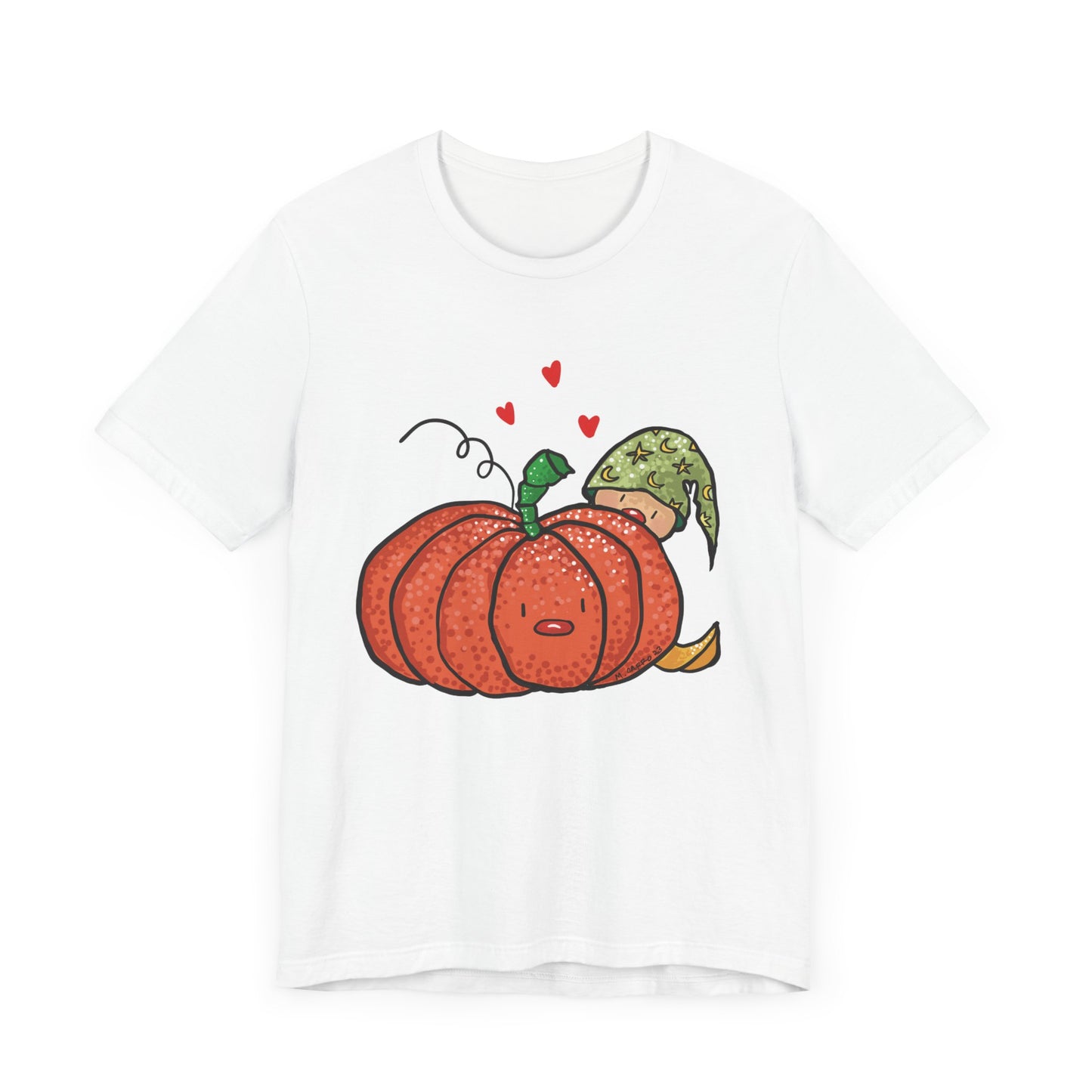 Elf with Pumpkin Jersey Tee