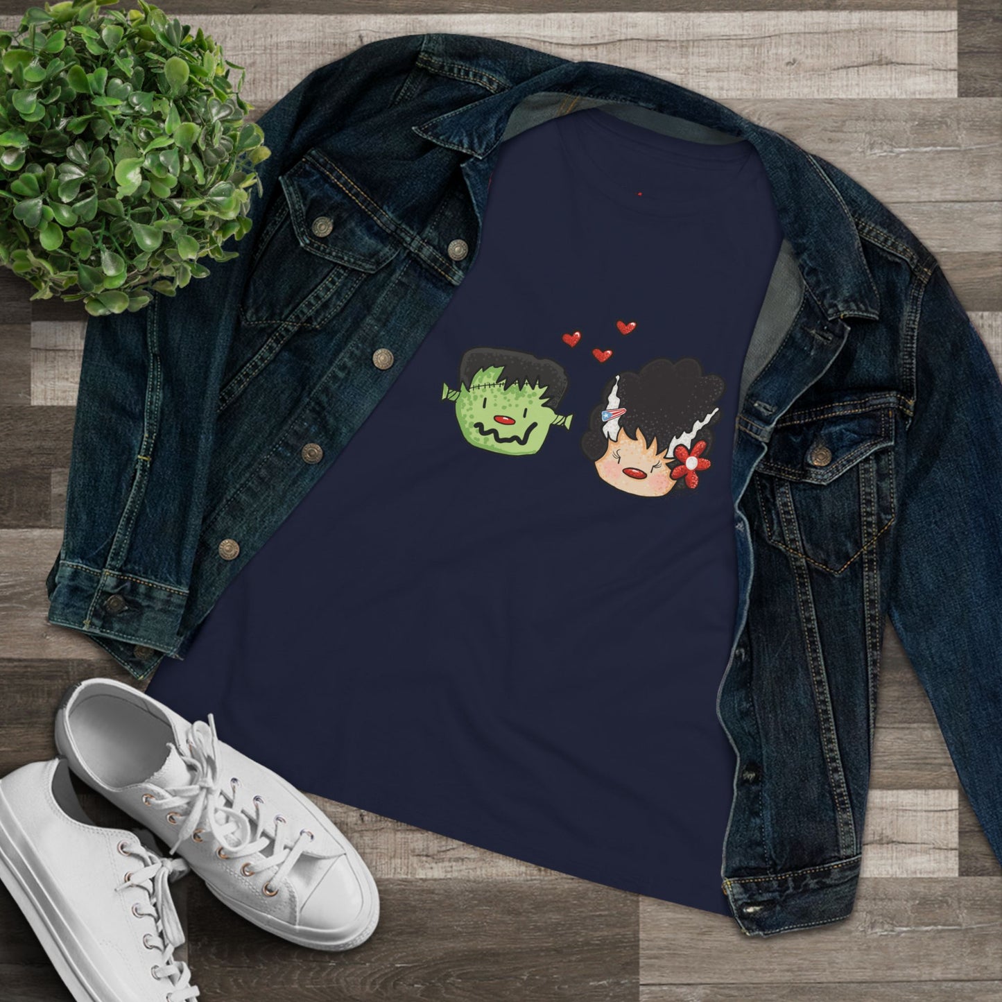 Mr & Mrs Frankie Women's Premium Tee