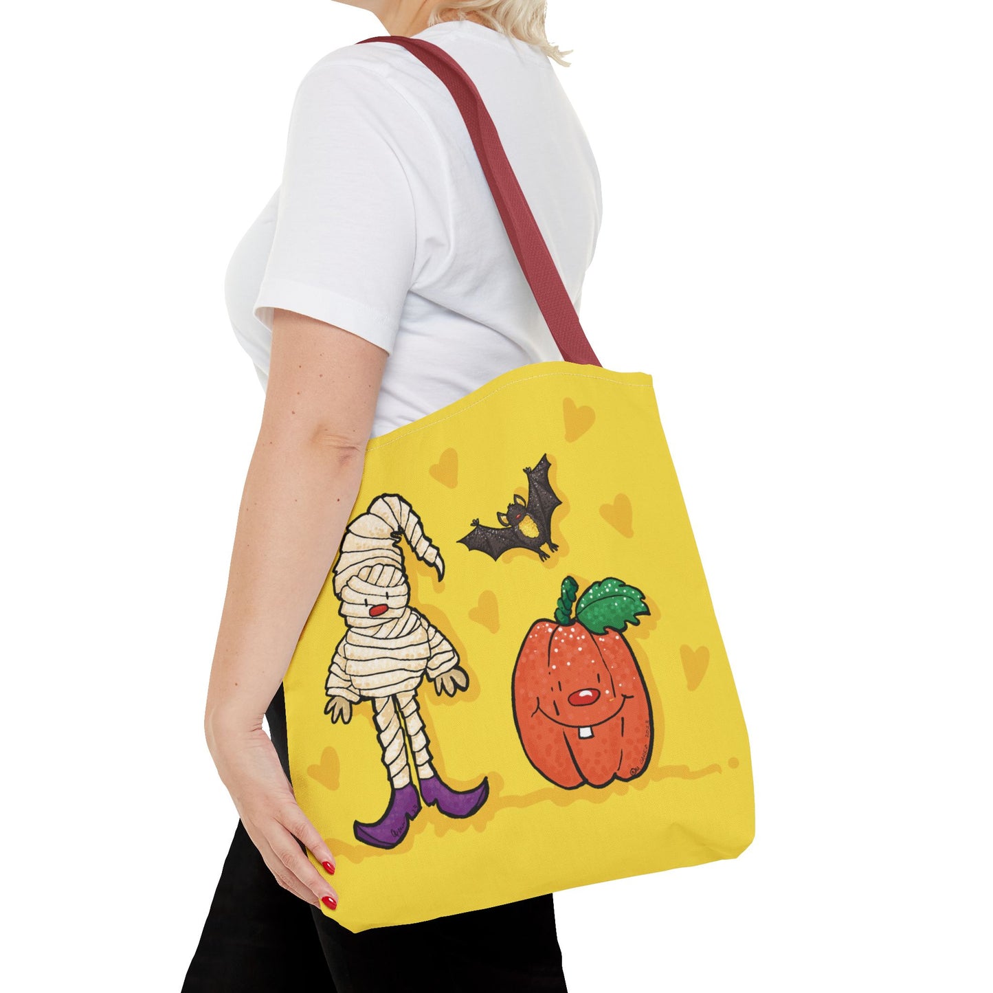 Mummy & Bat Tote Bag