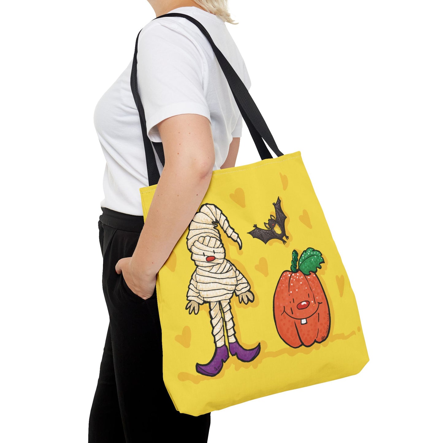 Mummy & Bat Tote Bag