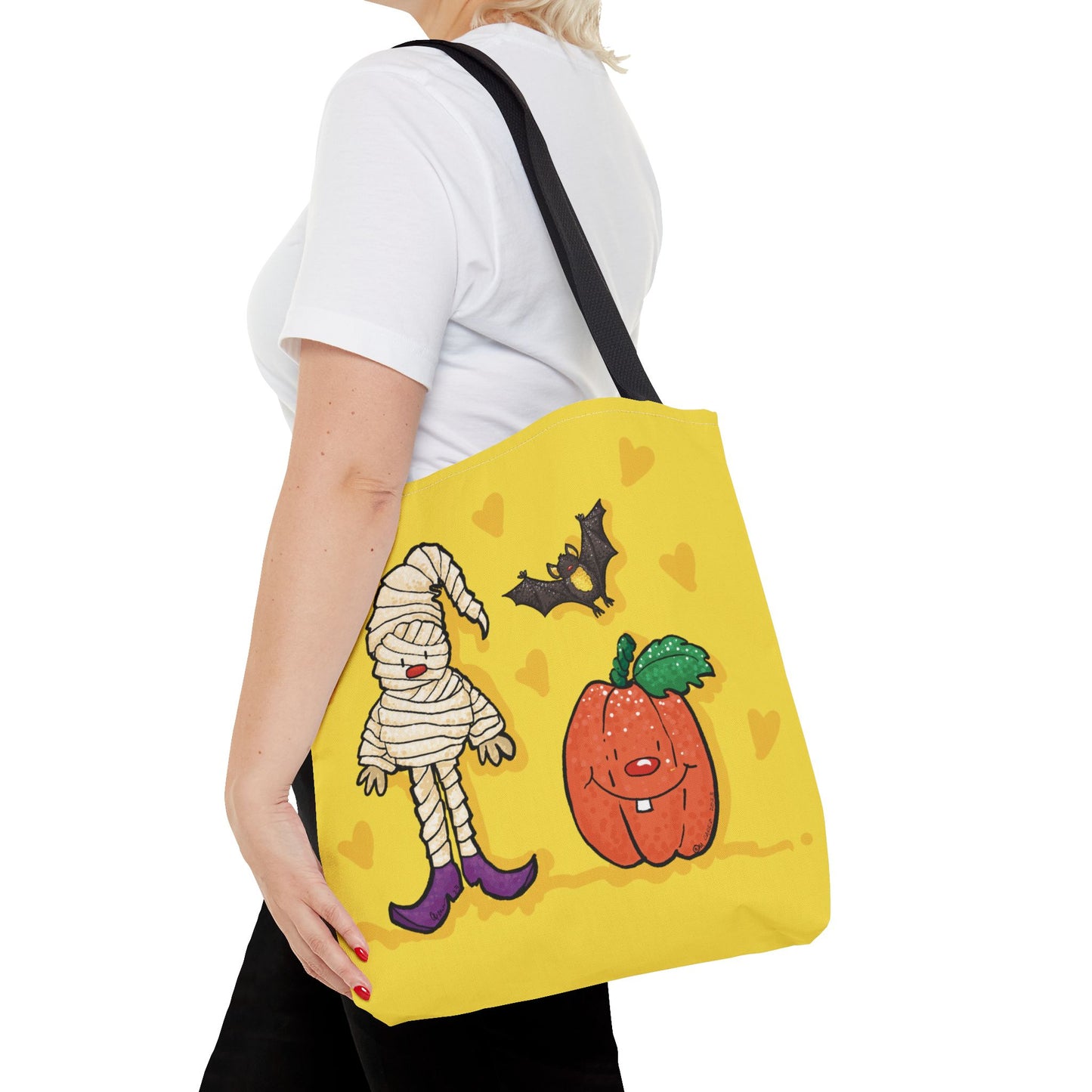 Mummy & Bat Tote Bag