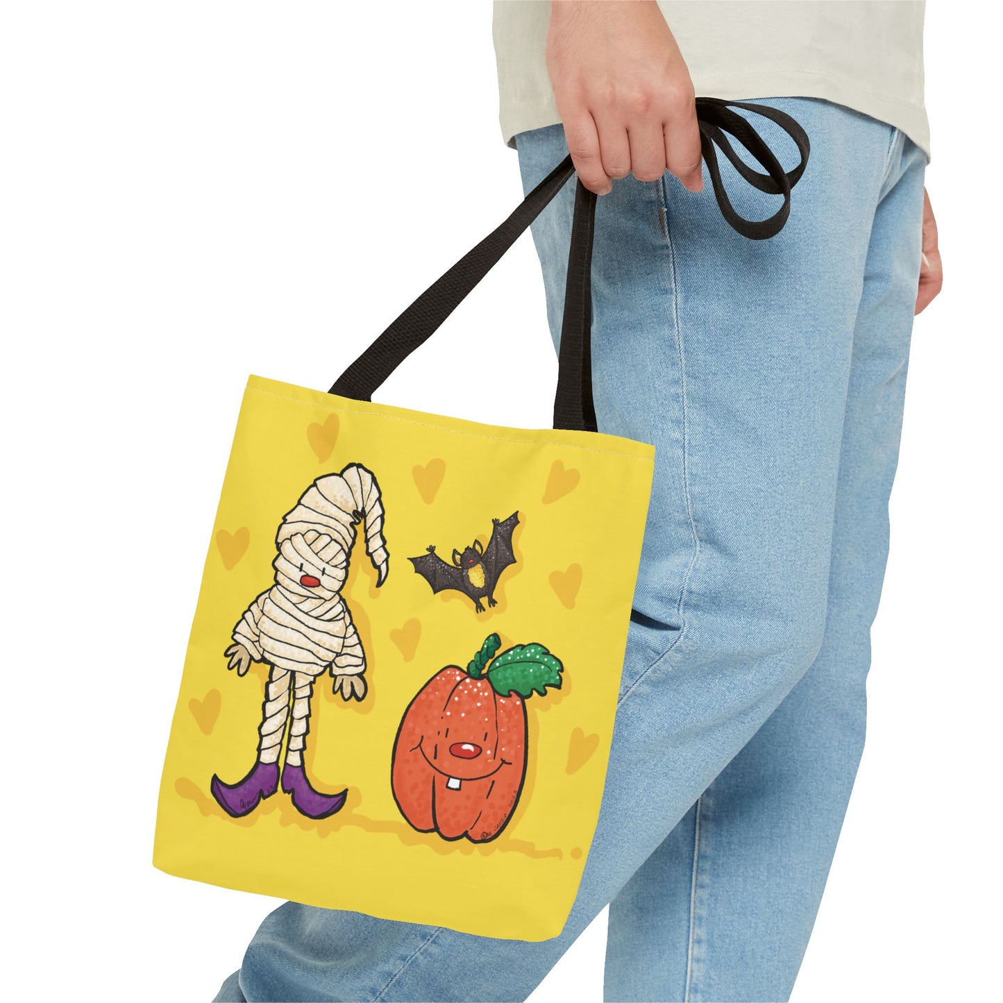 Mummy & Bat Tote Bag