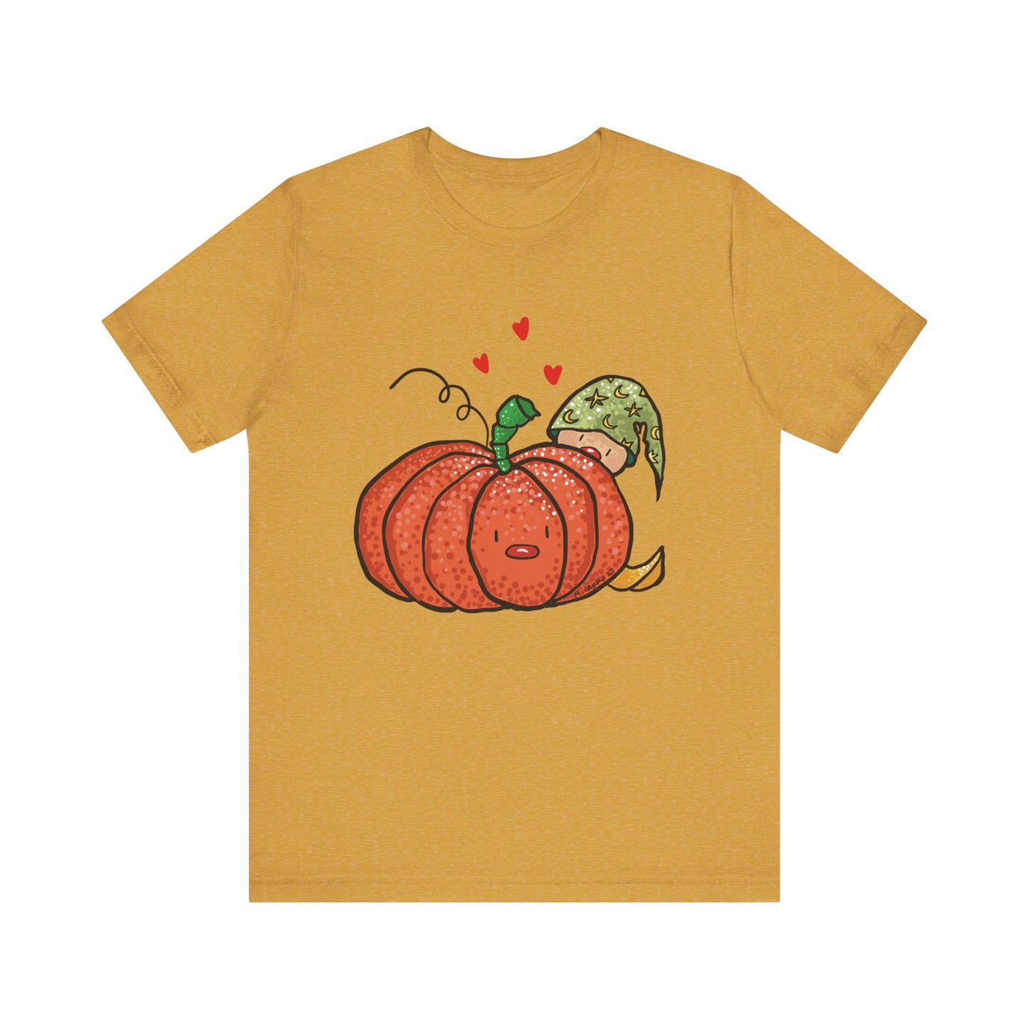 Elf with Pumpkin Jersey Tee