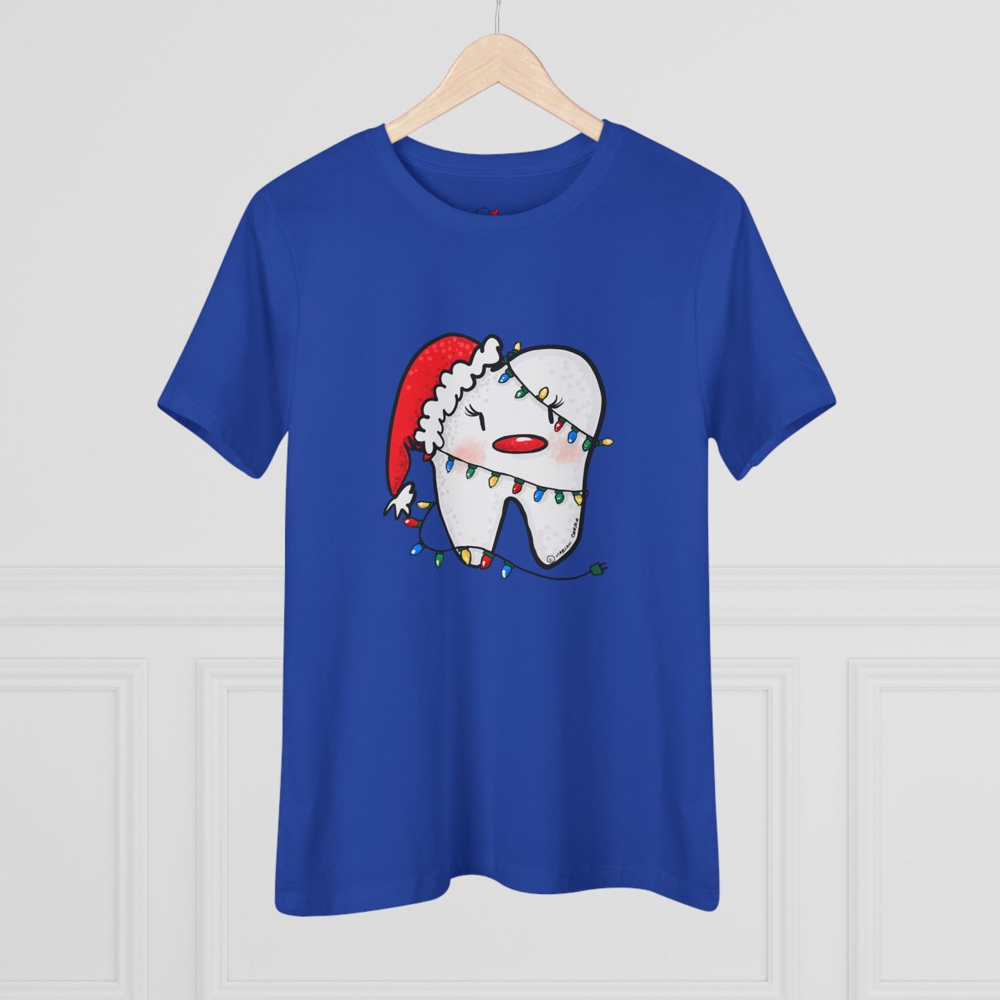 Christmas molar Women's Cotton Tee