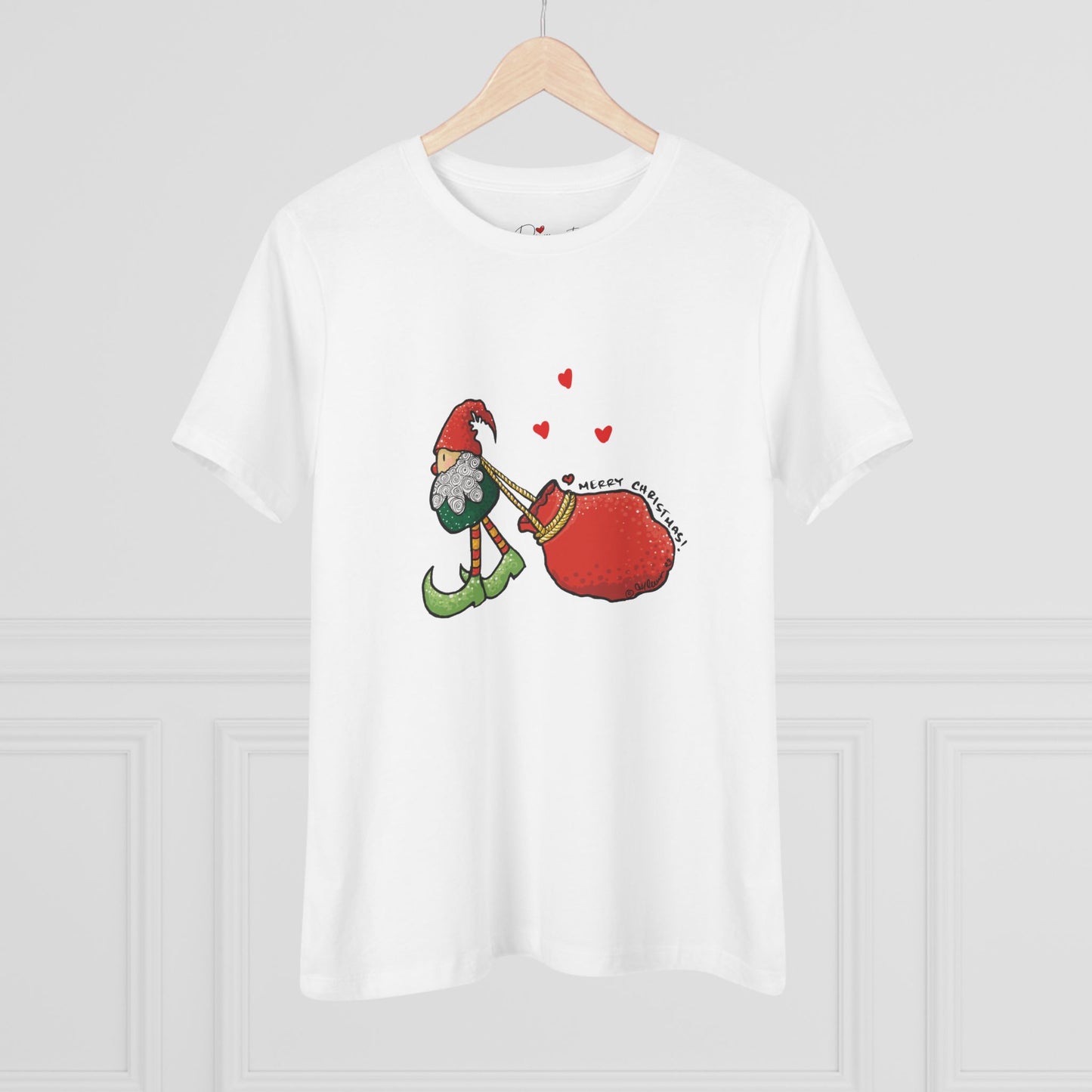 Christmas Elf Women's Cotton Tee