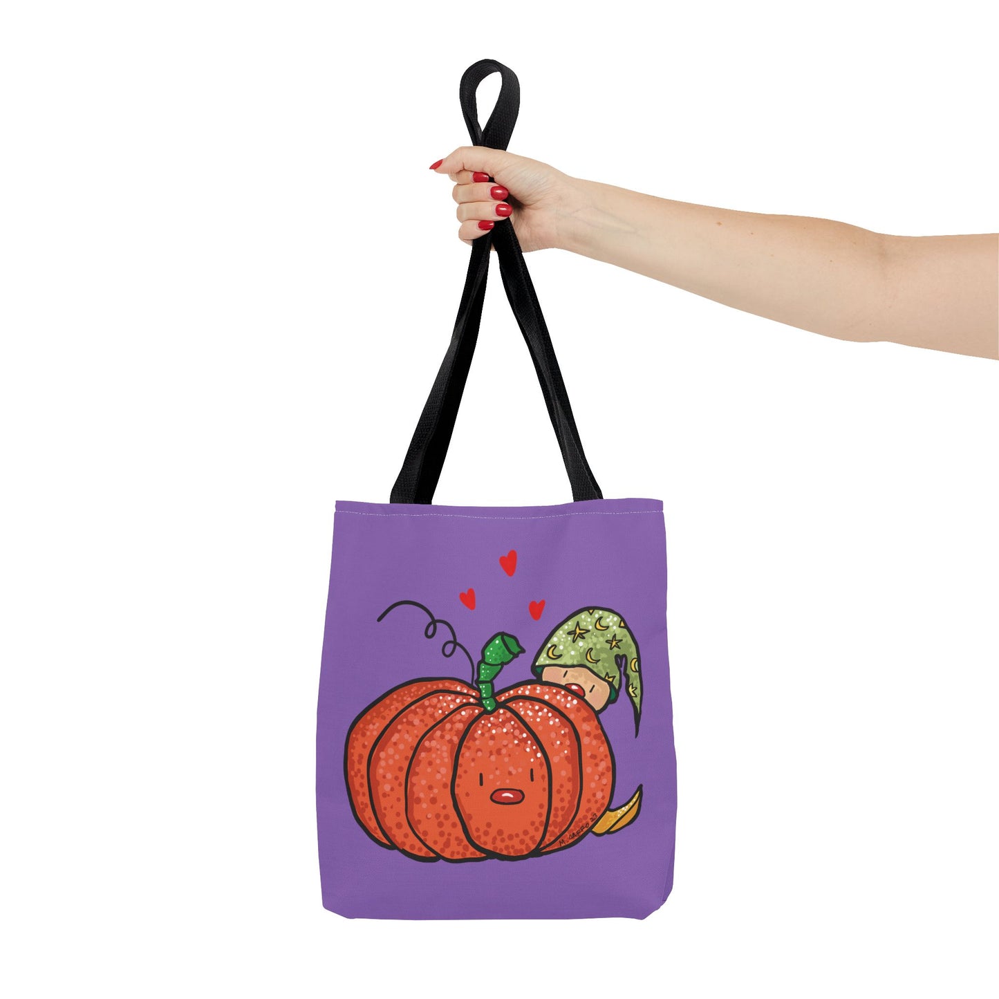 Pumpkin & Elf Tote Bag